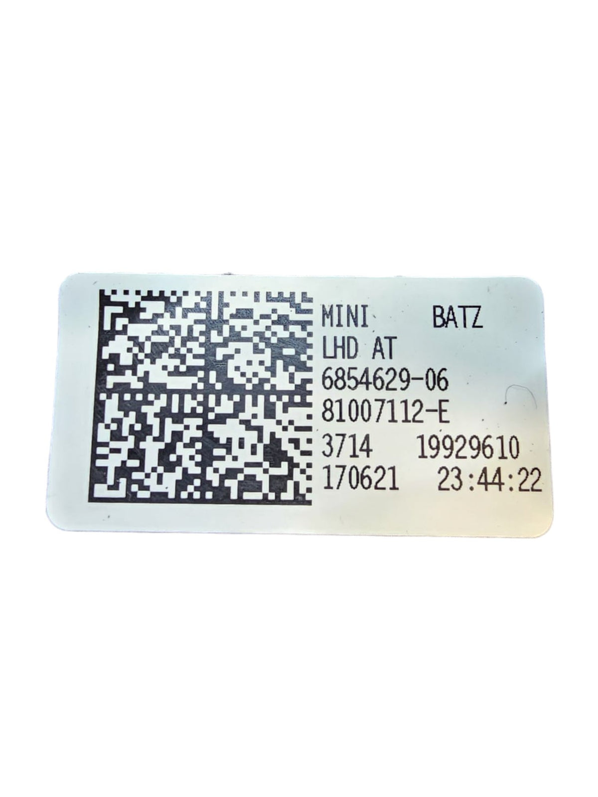 Pedale Freno Mini Cooper F56 (2014 - >) - F&P CRASH SRLS - Ricambi Usati