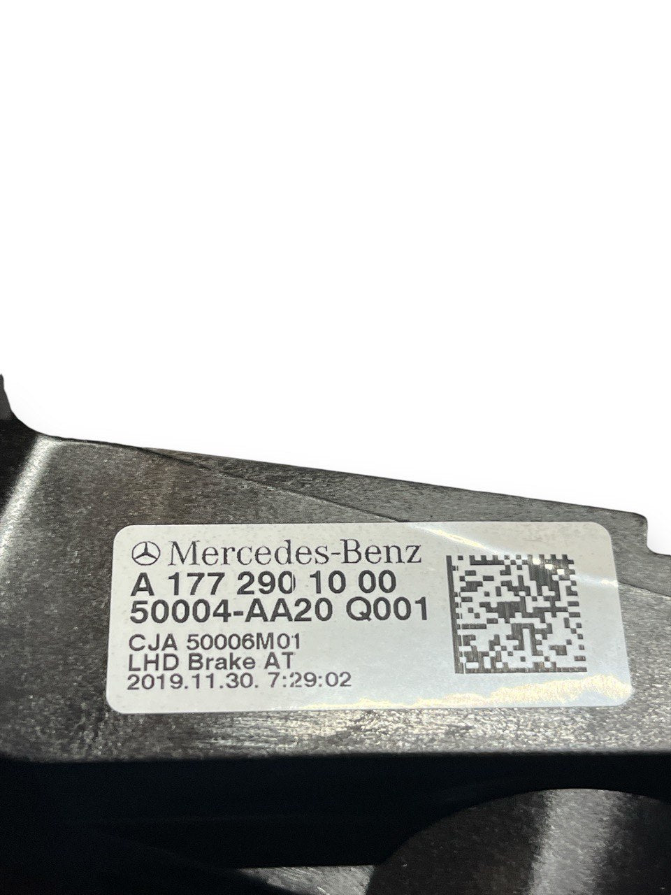 Pedale freno + Pedale Acceleratore Mercedes Benz Classe A W177 (2018>) cod.A1772901000 - F&P CRASH SRLS - Ricambi Usati