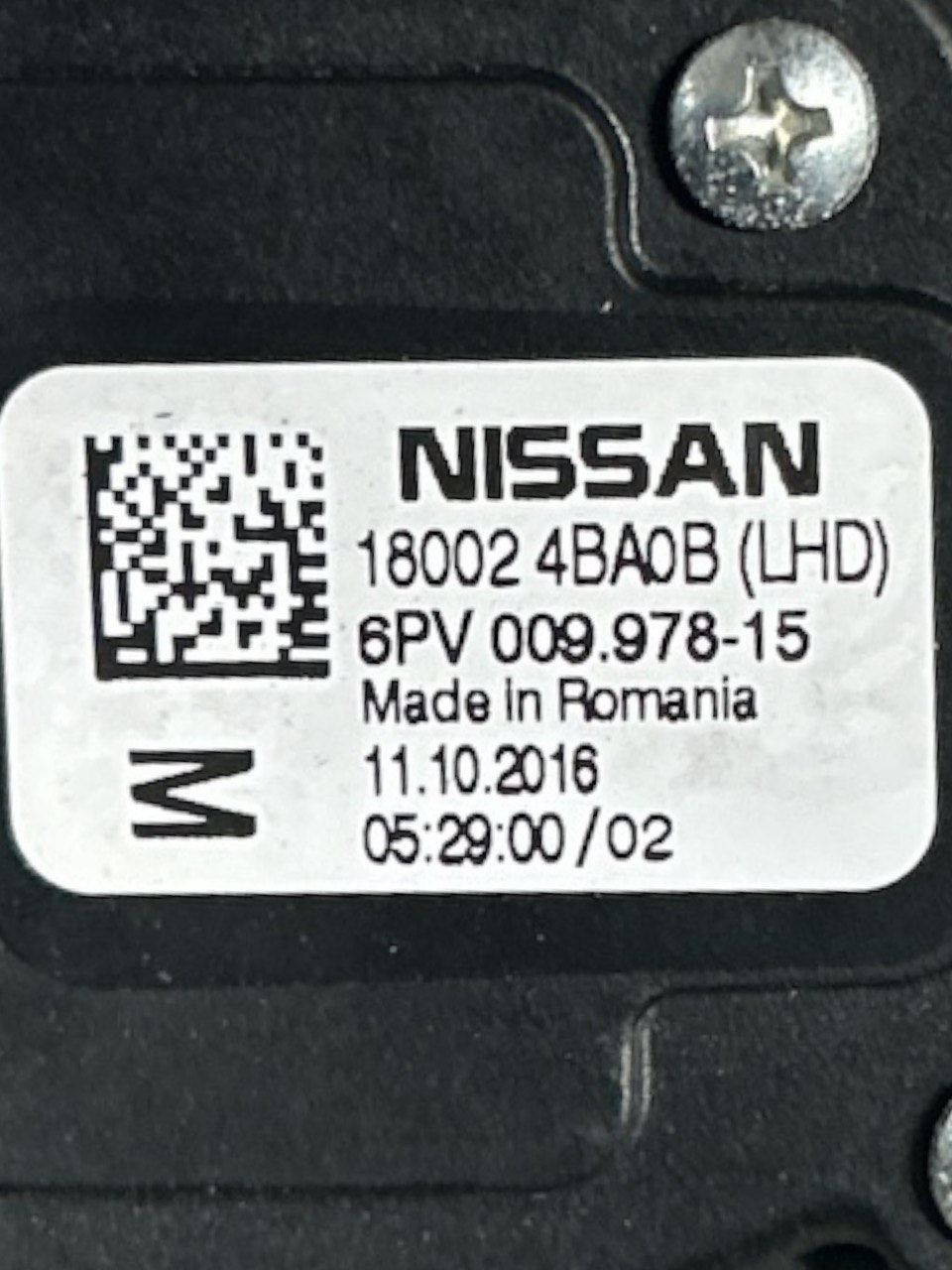 Brake Pedal + Accelerator Pedal Nissan Qashqai J11 (2014 > 2021) cod.465014EA2B - F&P CRASH SRLS - Used Parts