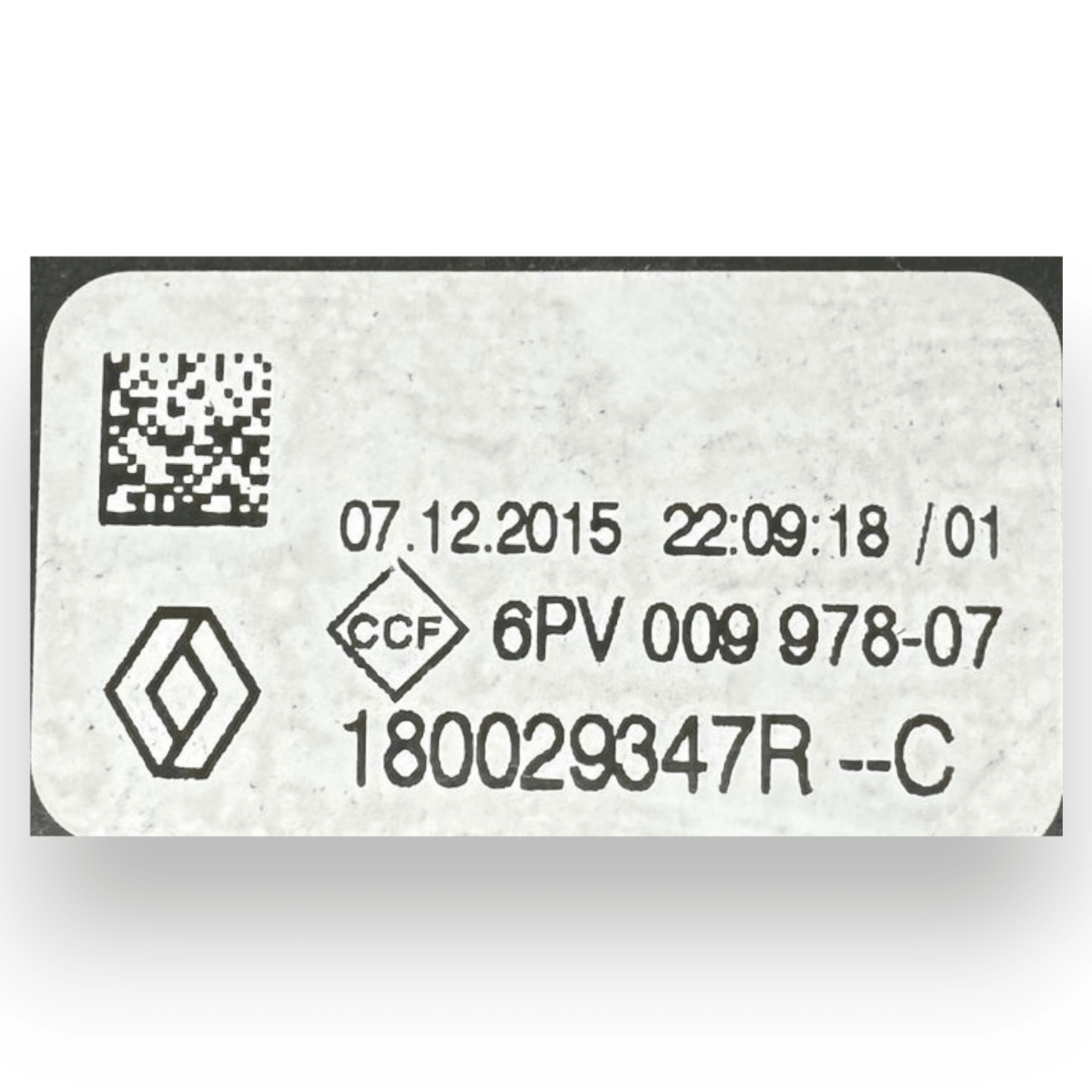 Pedale freno + pedale acceleratore Renault Clio IV 1.5 diesel cod.180029347R (2012 - 2021) - F&P CRASH SRL - Ricambi Usati