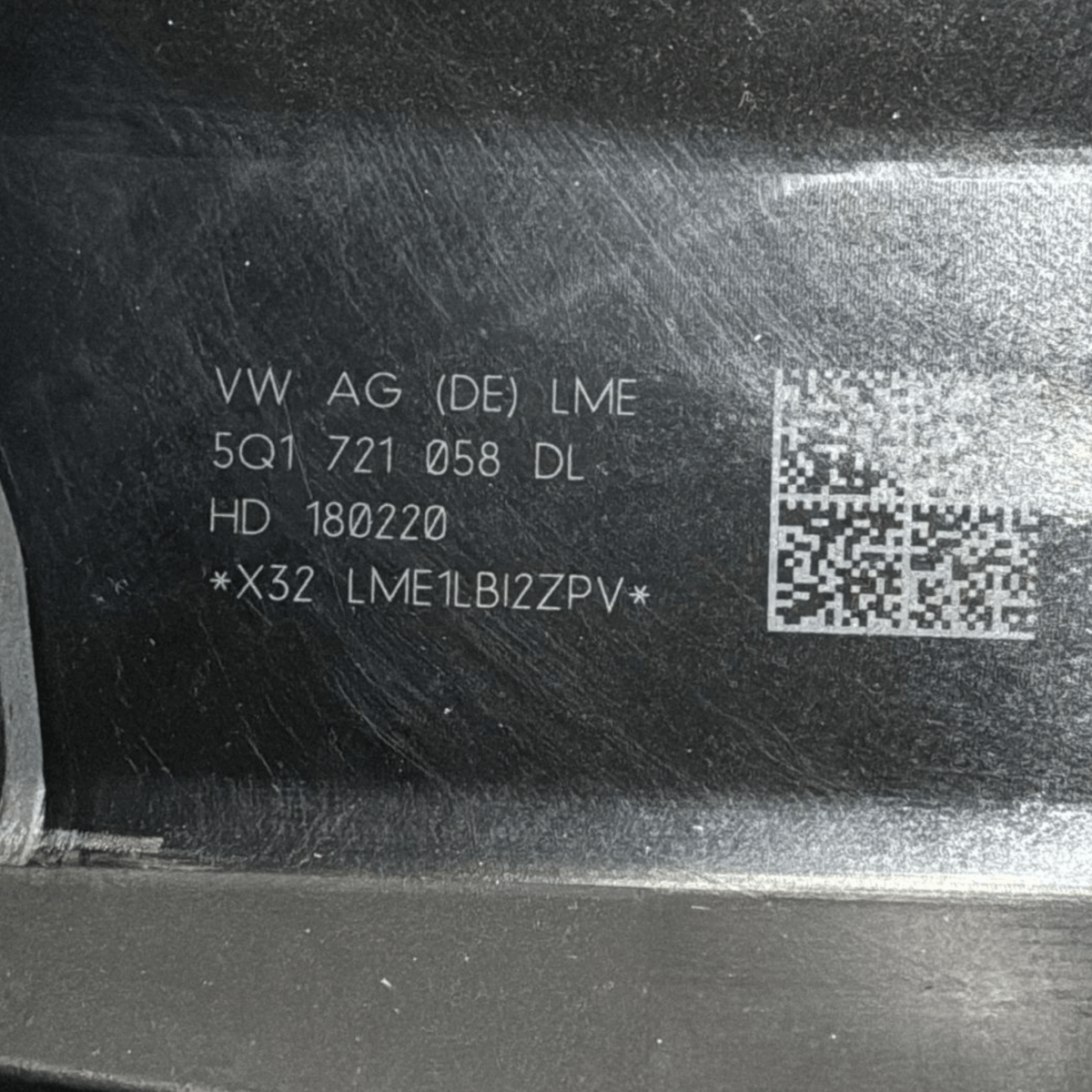 Pedale freno volkswagen glof VII cod:5q1721058 (2012 - 2019) - F&P CRASH SRL - Ricambi Usati