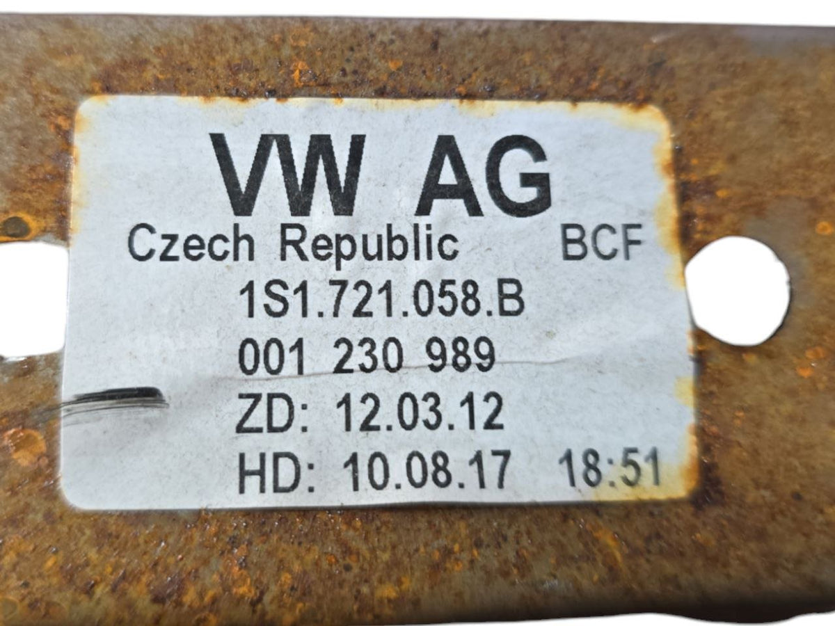 Brake Pedal Volkswagen Up 1.0 Petrol (2012 >) Code: 1S1721058B - F&P CRASH SRLS - Used Parts