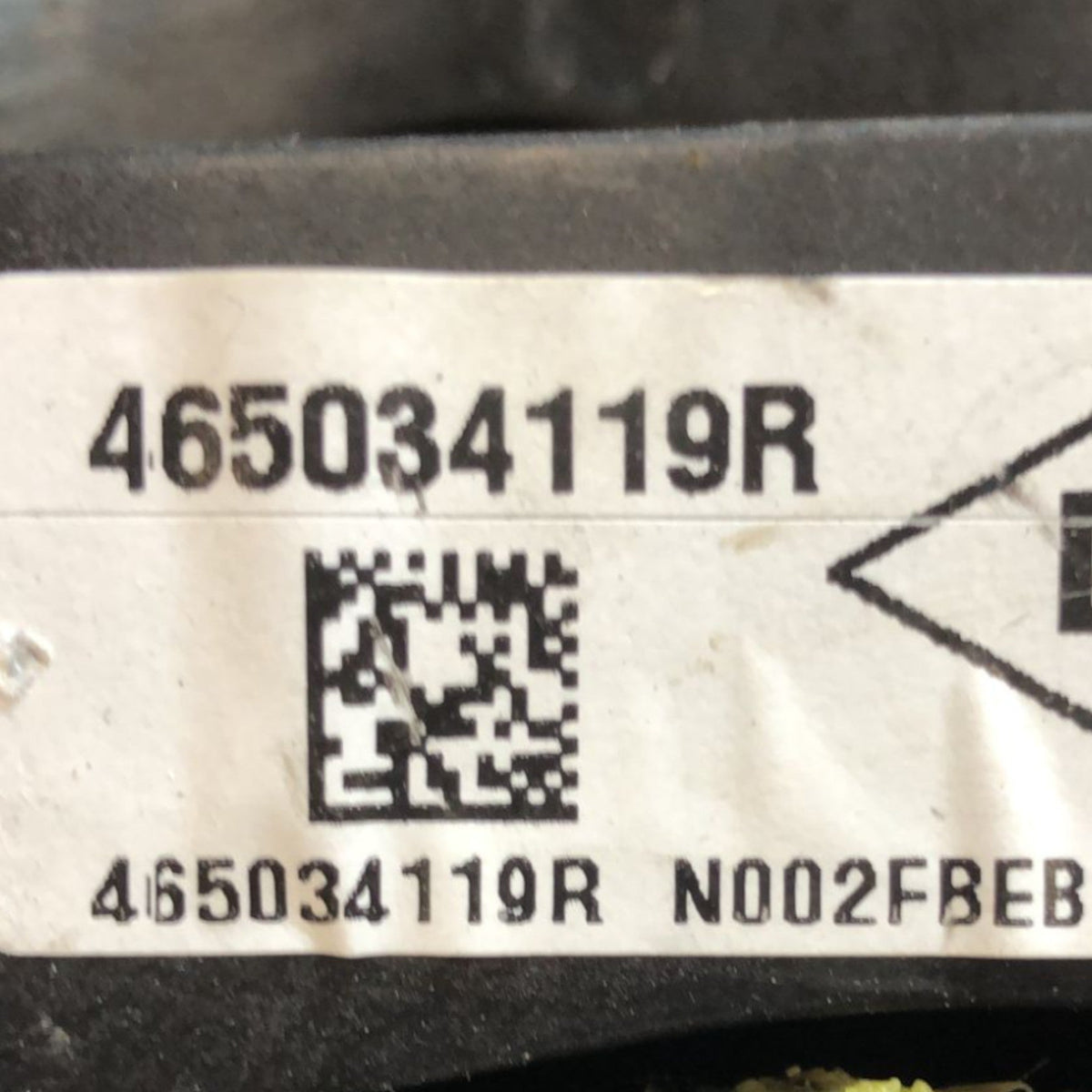 Clutch Pedal Nissan Juke (F16) (2019 >) code:465034119R - F&P CRASH SRLS - Used Parts