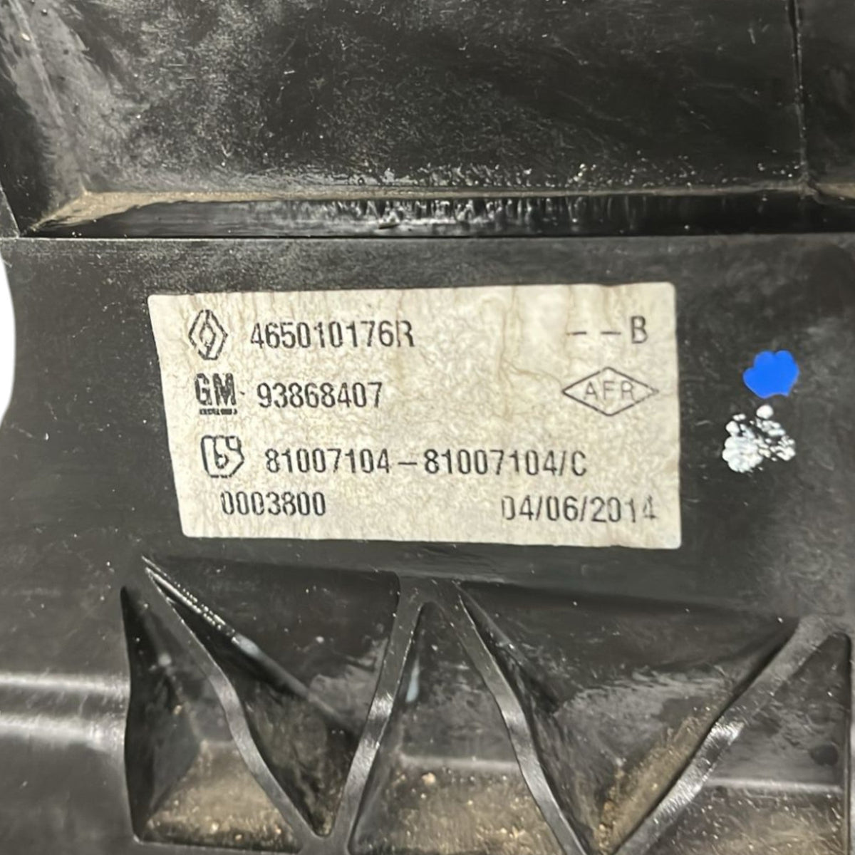 Accelerator + Brake Pedals Opel Vivaro B cod:465010176R (2014 >2019) - F&P CRASH SRLS - Used Parts