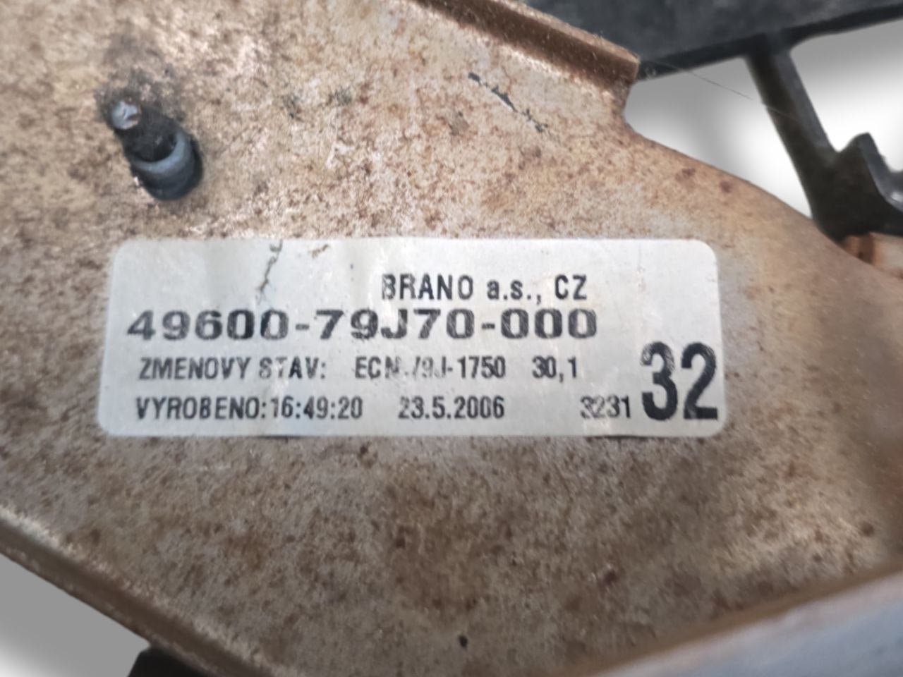 Pedali Frizione + Freno + Acceleratore Fiat Sedici ( 2005 - 2014 ) Cod : 49600-79J70-000 - F&P CRASH SRLS - Ricambi Usati