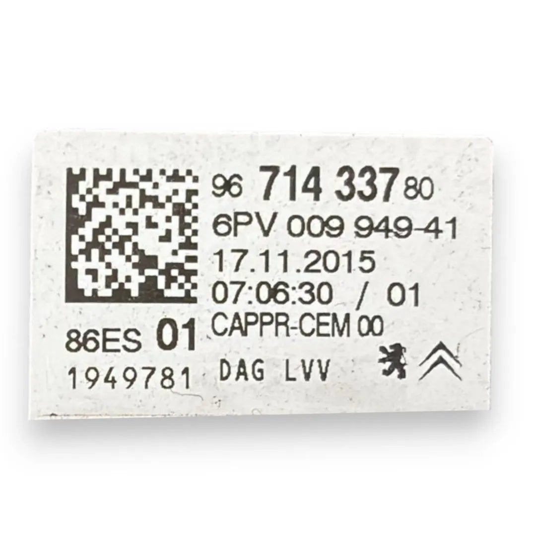 Dettaglio Pedaliera completa Citroën C3 2ª Serie 2009–2013 OEM 4500AZ - foto 3