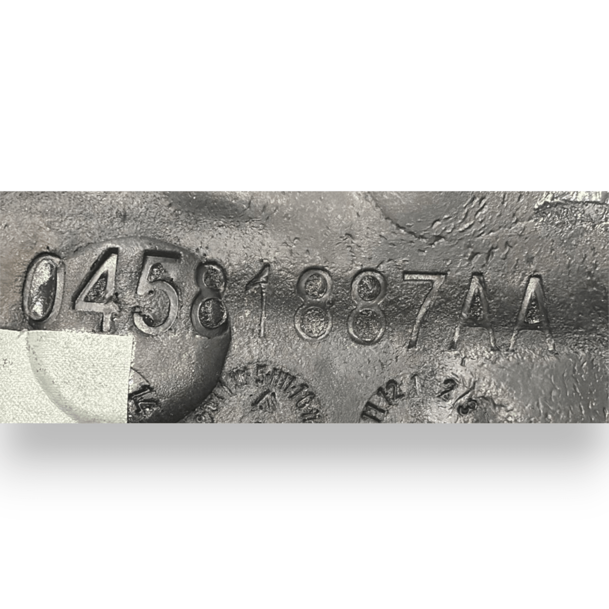 Pedaliera completa jeep cherokee kl cod:04581887aa (2013 - 2023) - F&P CRASH SRL - Ricambi Usati
