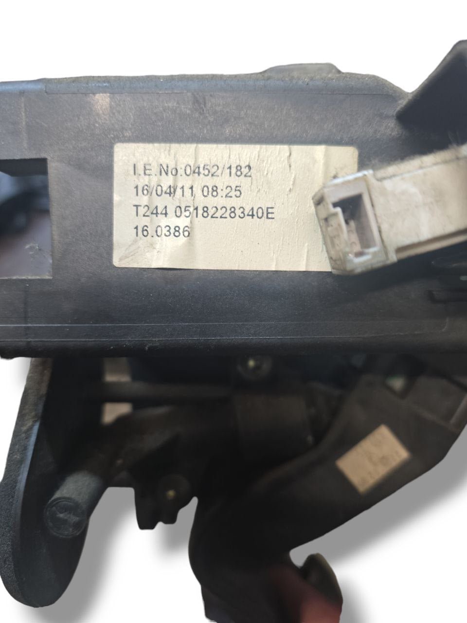 Pedal board Fiat Doblo / Opel Combo ( 2009 - 2016 ) Code: 0518228340E - F&P CRASH SRLS - Used Parts