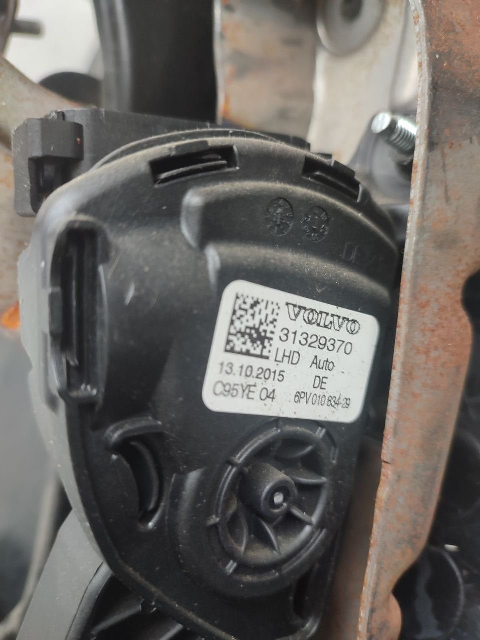 Pedaliera freno + acceleratore Volvo Xc60 ( 2014 ) cod 31329370 - F&P CRASH SRLS - Ricambi Usati