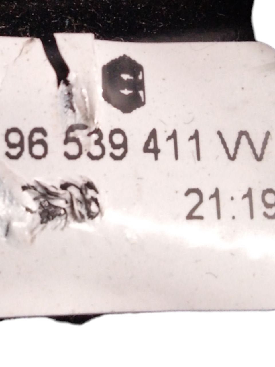 Pedaliera / Pedali Acceleratore freno Peugeot 307 cc (2005)cod.96539411 - F&P CRASH SRLS - Ricambi Usati