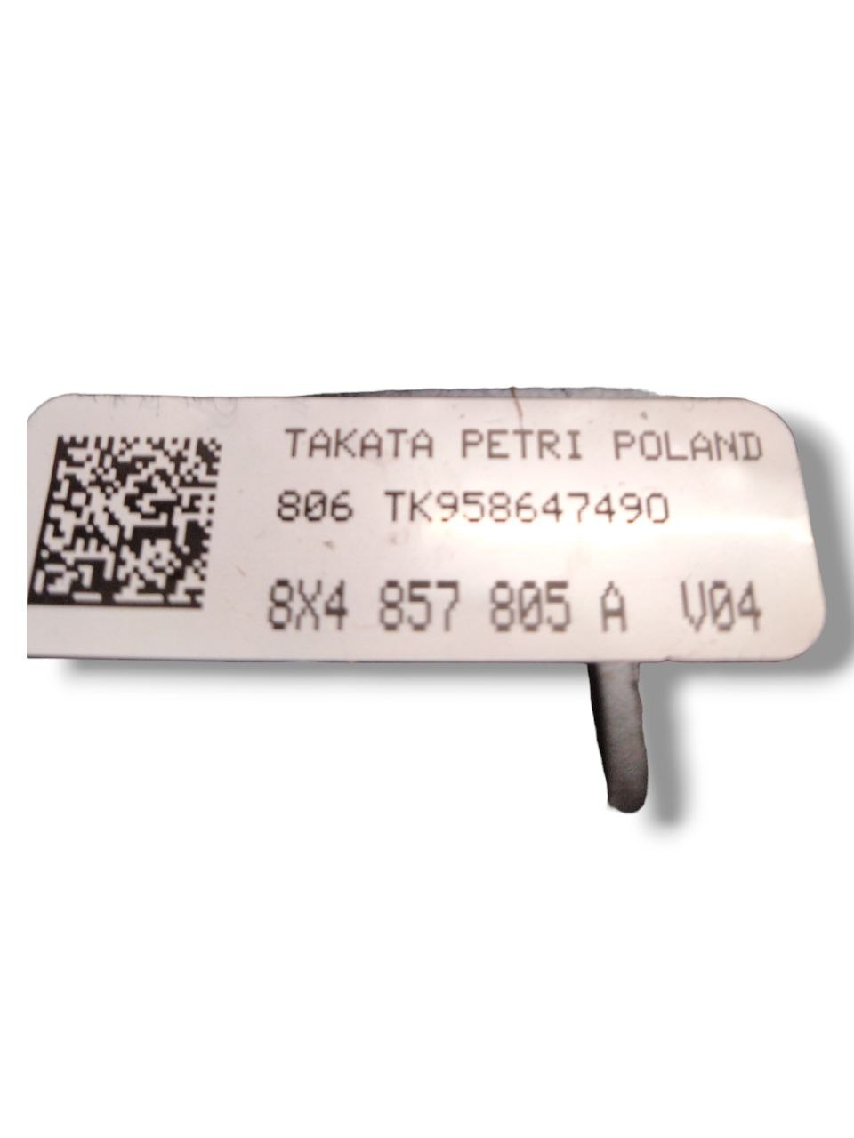 Cintura di sicurezza posteriore Destra Audi A1 1.6 diesel (2010-2018)cod.8X4857805A