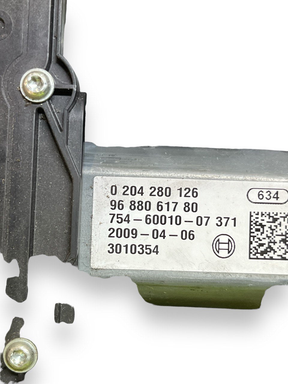 Centralina Freno di Stazionamento elettrico Peugeot 3008 (2009-2016) cod.9688061780