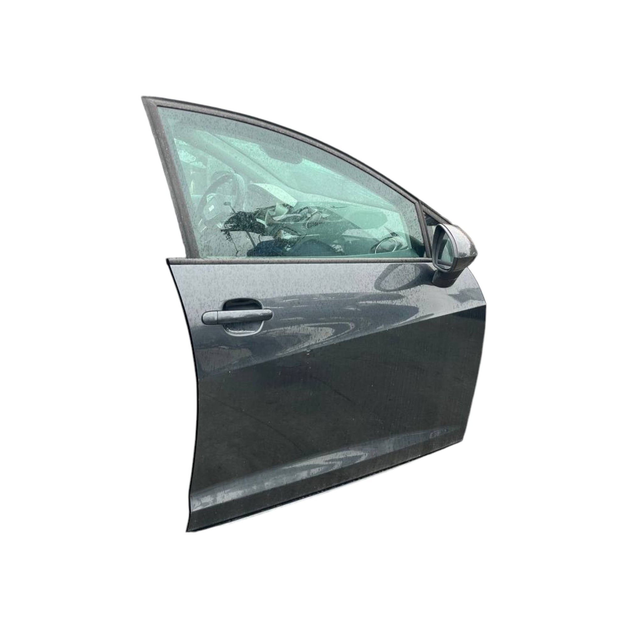 Porta / Portiera / Sportello anteriore desta (dx) Seat Ibiza Station Wagon (2008 al 2017) Grigia