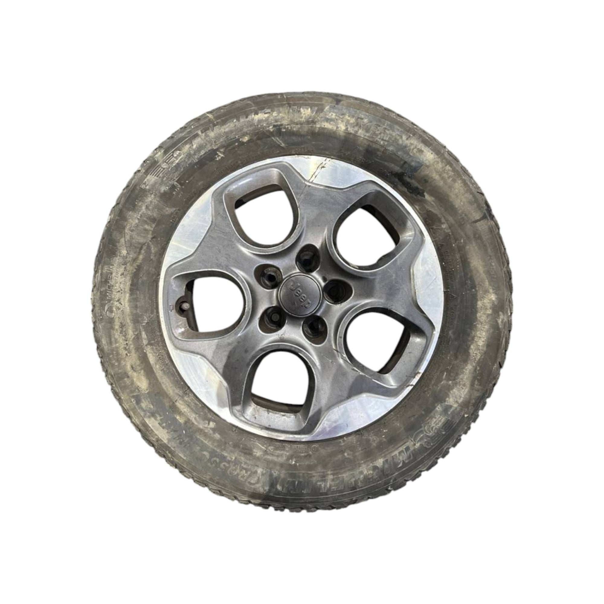 Set 4 cerchi R16 in lega con gomme Jeep Renegade (2014->) cod.735577528 215 / 65R16