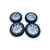 Set 4 Cerchi in Lega Toyota Yaris III (2011 al 2019) (175 / 65 / R15)