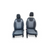 Voller Ski / Sitz in Opel Grandland X Fabric (2017 -)