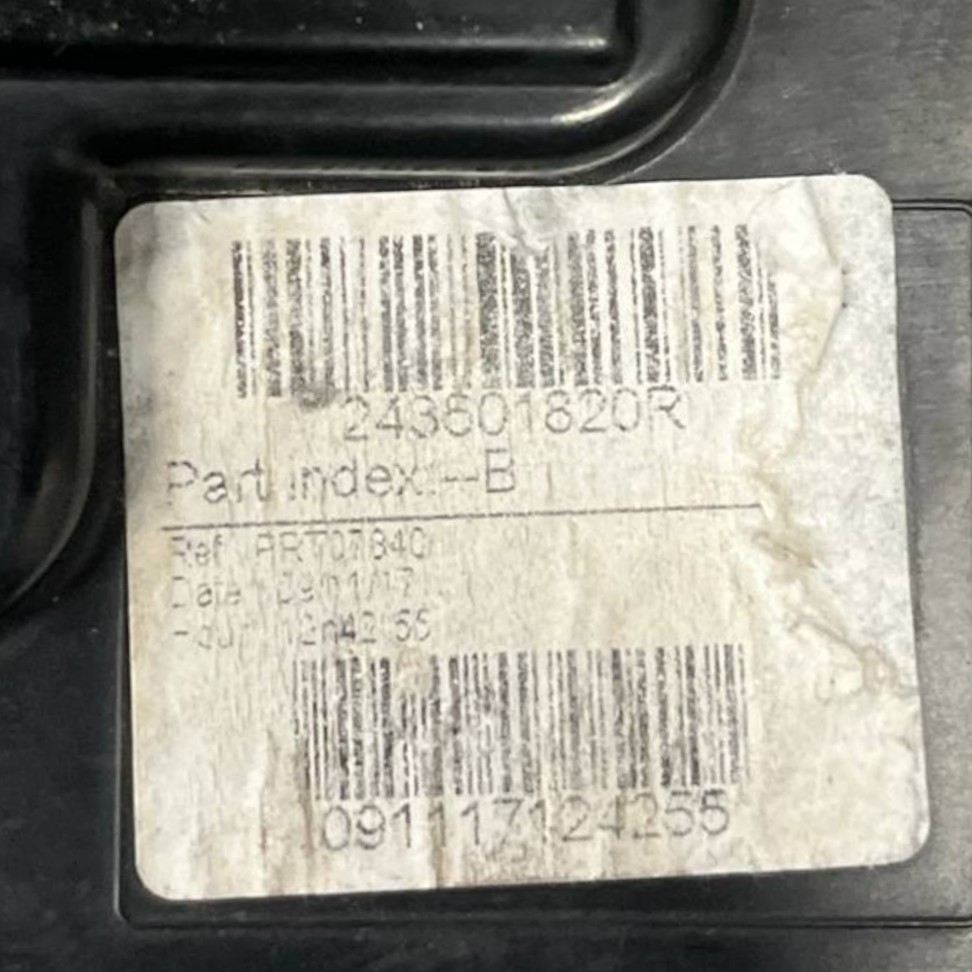 Unité de contrôle de la batterie Renault Trafico / 2014 -) COD: 243601820R