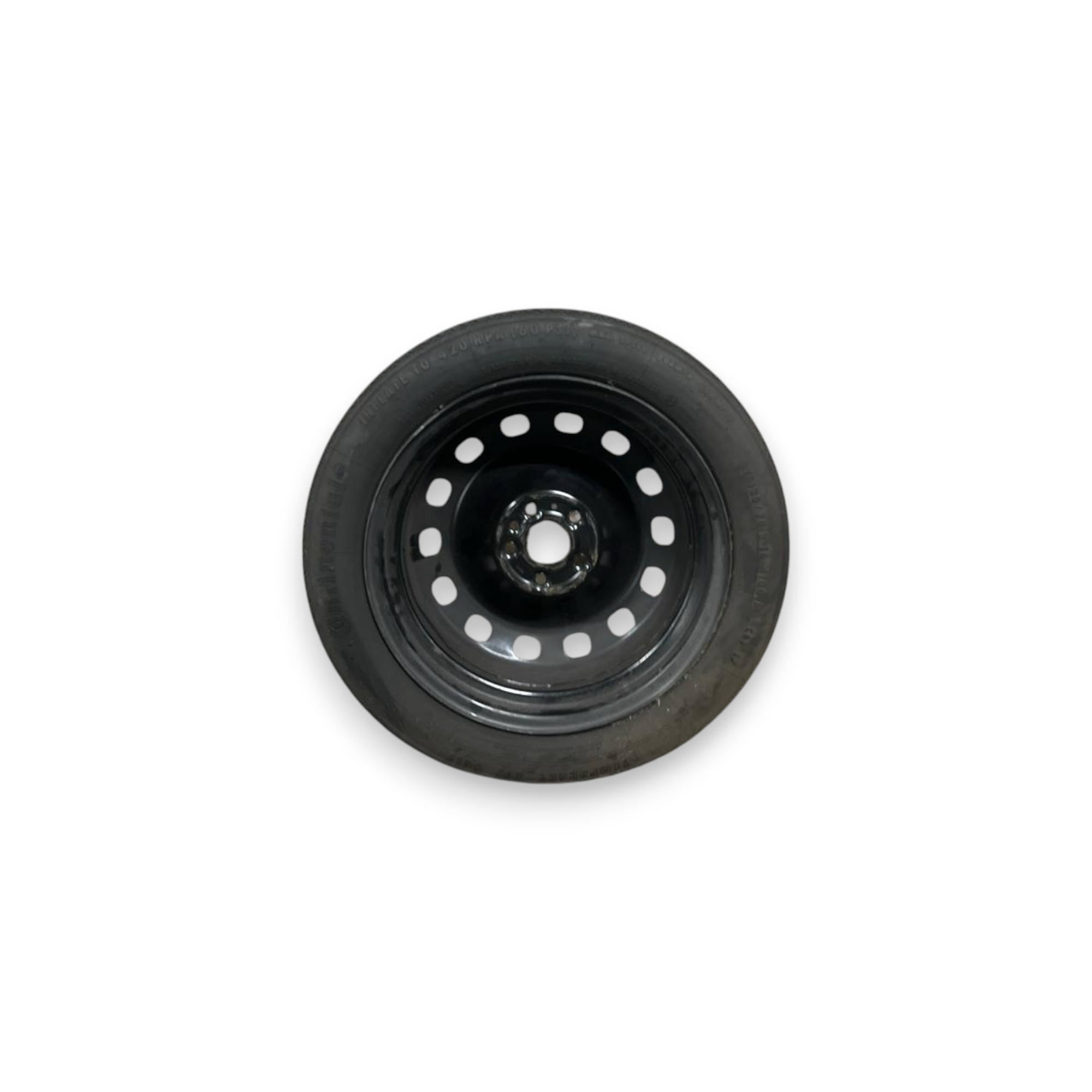 Ruota / Ruotino di Scorta + Kit Riparazione Fiat 500L (2014 -) (135 / 70 R16) cod: 969256803R