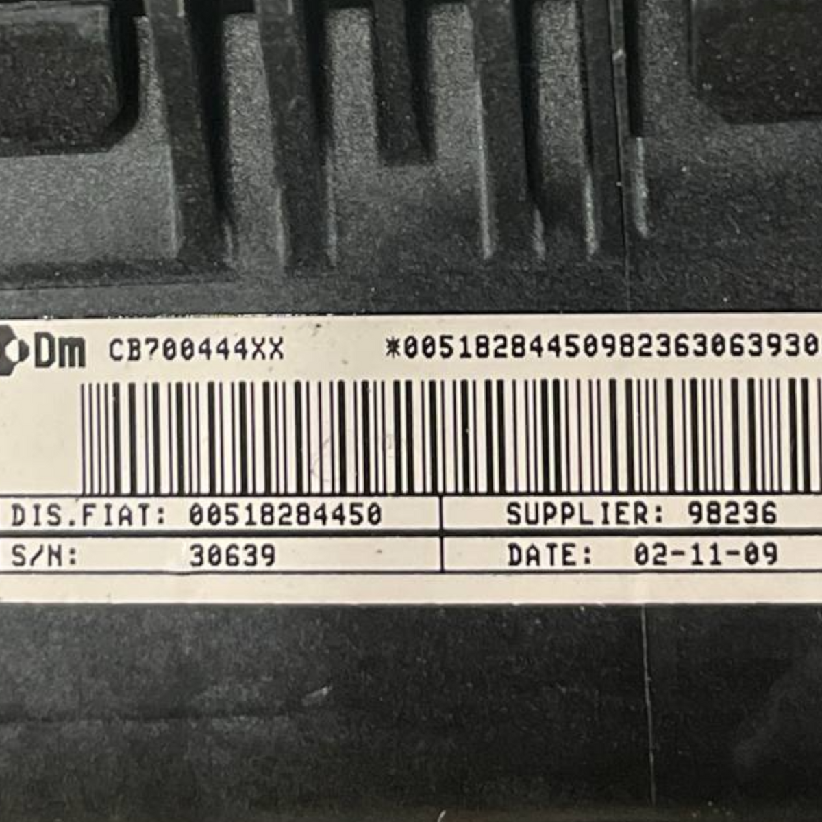 Sovoznikova zračna blazina Fiat Grande Punto (2005 do 2018) koda: 00518284450