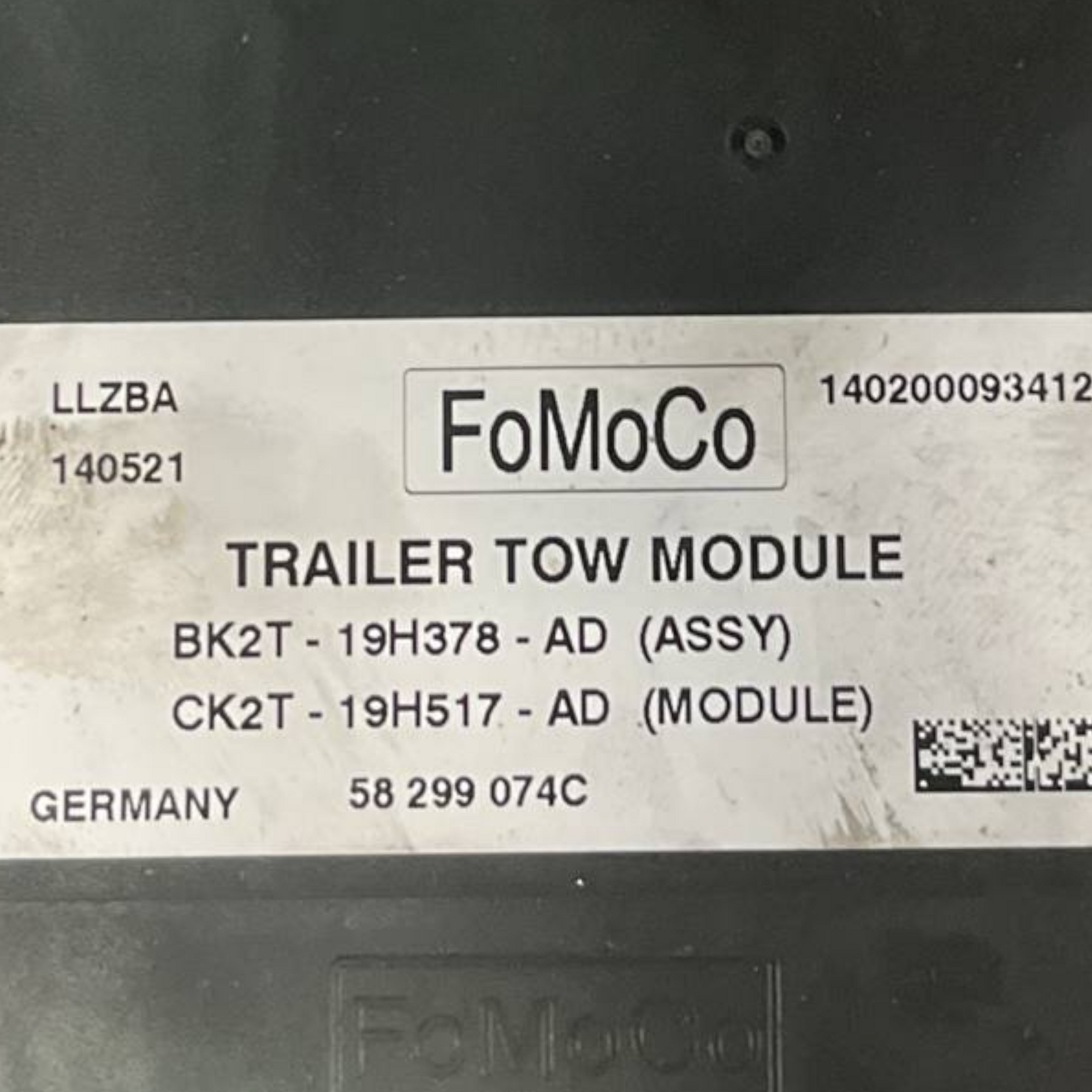 Controlin Ford Trandin Ford (2014-) COD: BK2T-19H378-AD