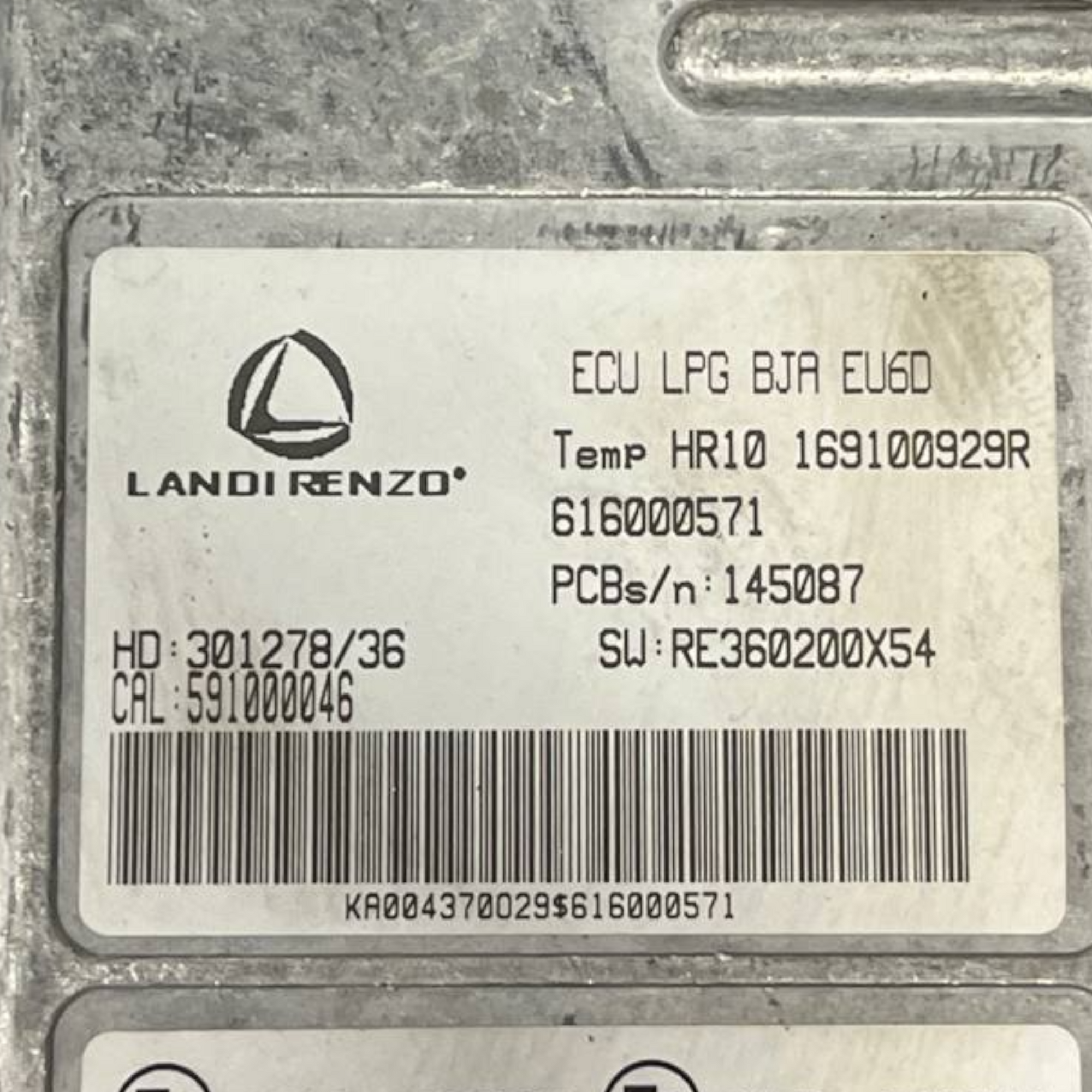 Unité de contrôle de l'ECU Renault Clio V 1.0 Essentie - LPG (2019 -) COD: 169100929R / COD: 616000571