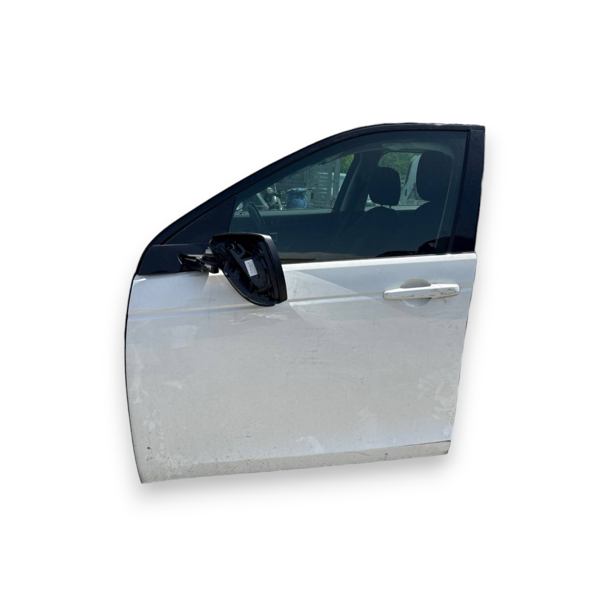 Porta / Portiera / Sportello anteriore sinistra (sx) Bianca Land Rover Discovery Sport L550 (2014 -)