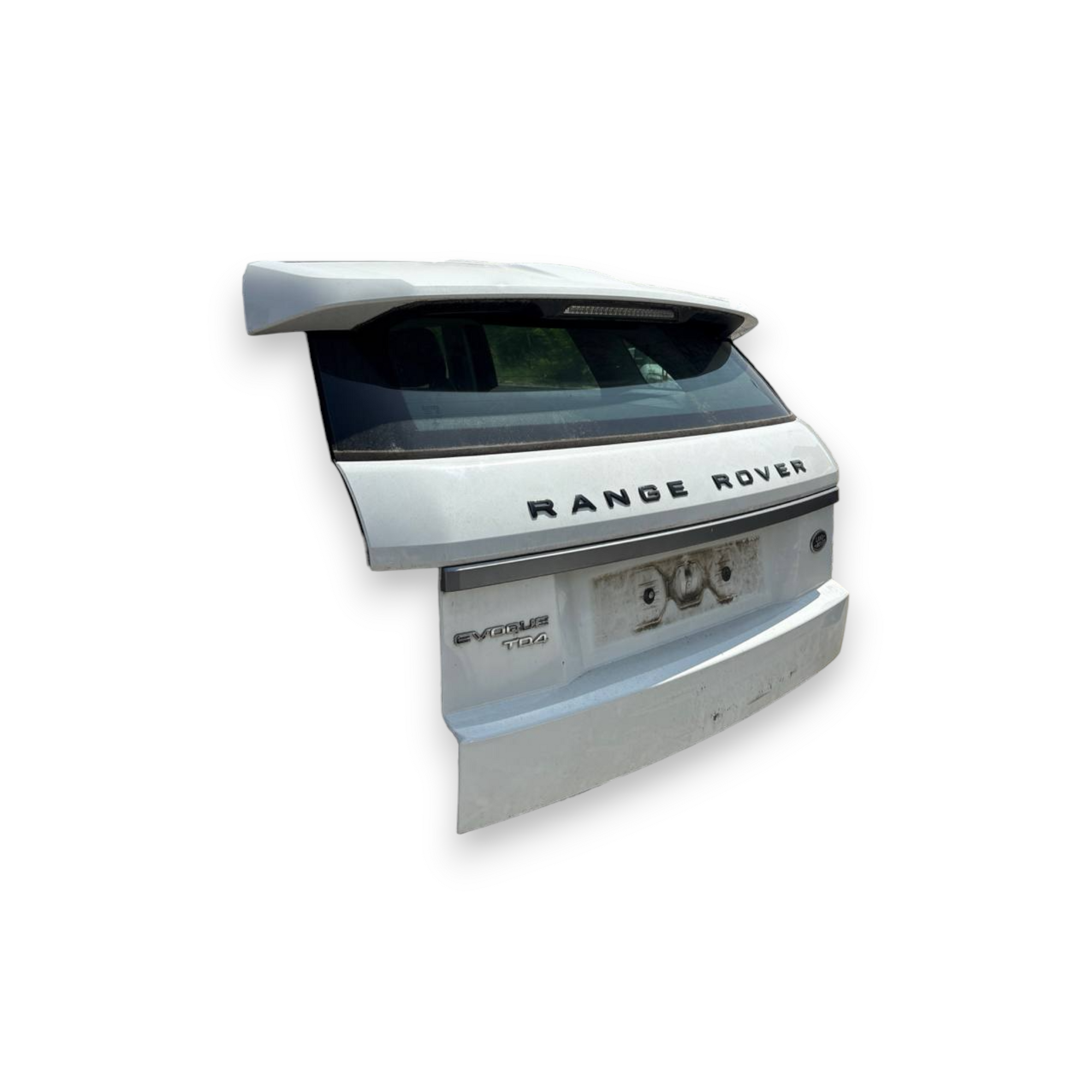 Cofano / Portellone / Bagagliaio posteriore Bianco Land Rover Evoque L538 (2011 al 2018)