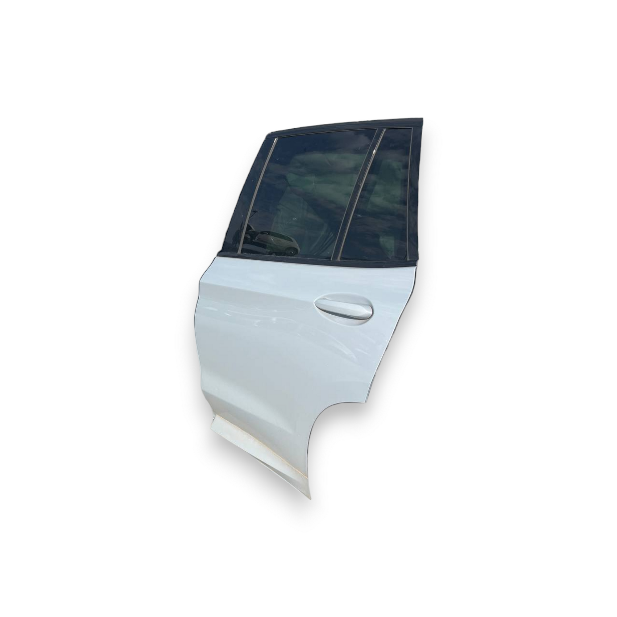 Porta / Portiera / Sportello posteriore sinistra (sx) Grigia Bmw X3 G01 Restyling (2019 al 2024)