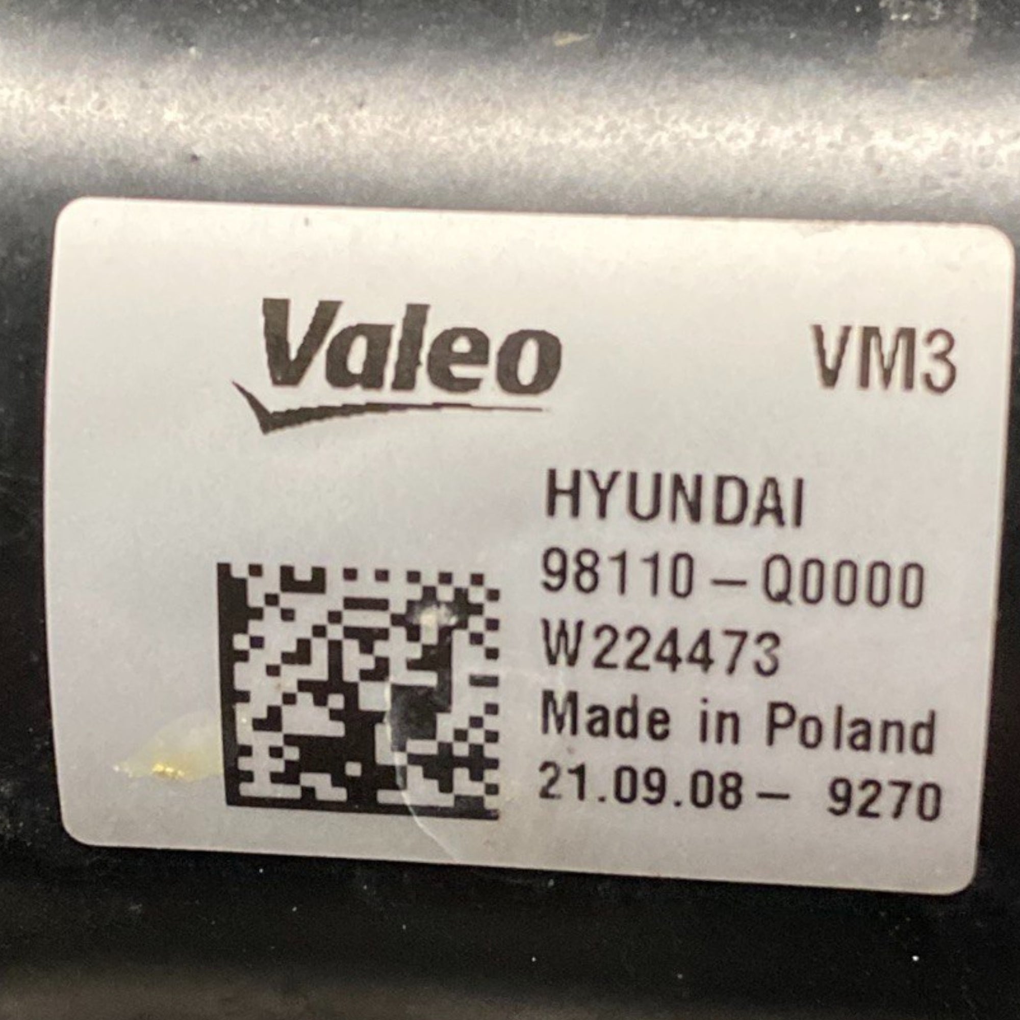 Scheibenwischer vorne Hyundai i20 bc3 Cod: 98110-q0000 (2020-) 