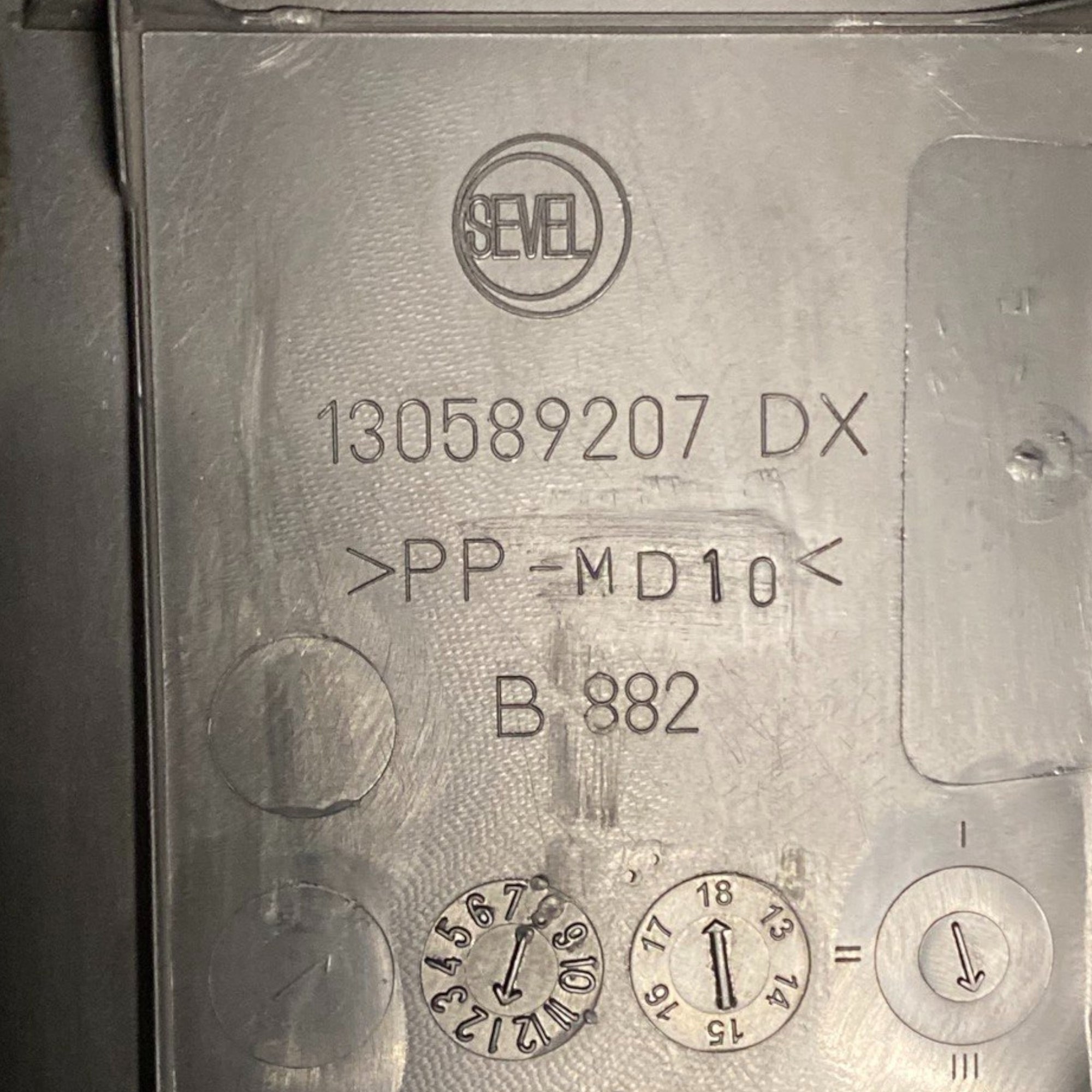 Rechterschuifsteun (dx) fiat ducato Cod: 130589207 (2014-) 
