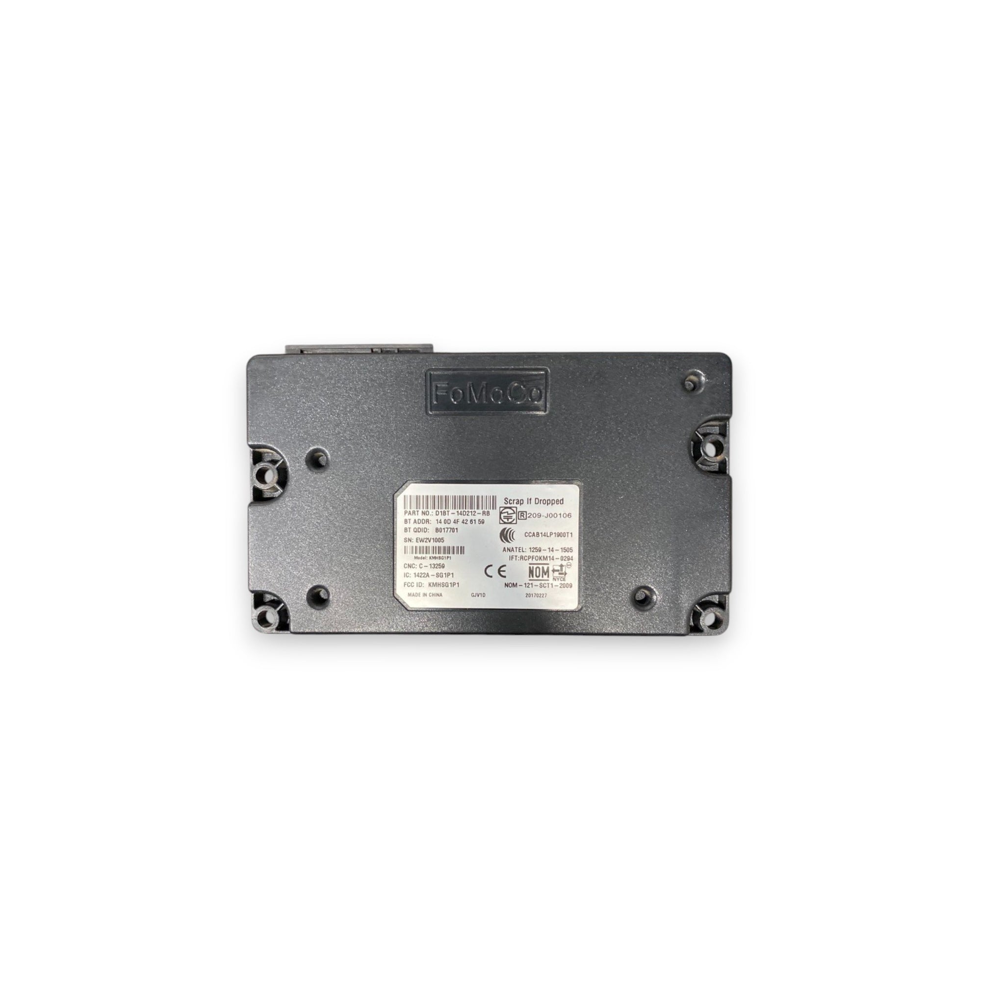 Centralina bluetooth ford tourneo connect Cod: d1bt-14d212-rb (2013-2021)