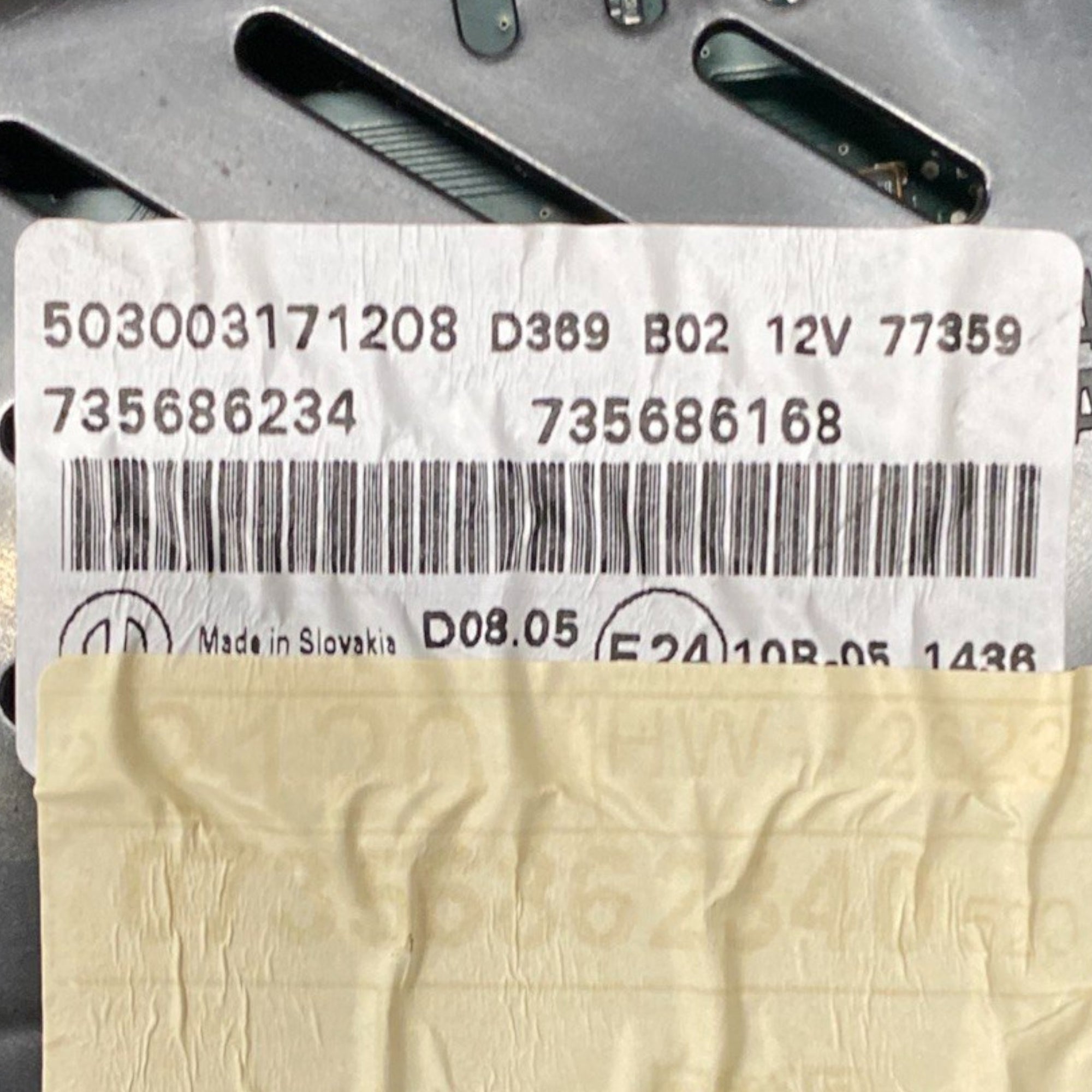 Tachometer / števec kilometrov jeep renegade Koda: 735686234 (2014-) 
