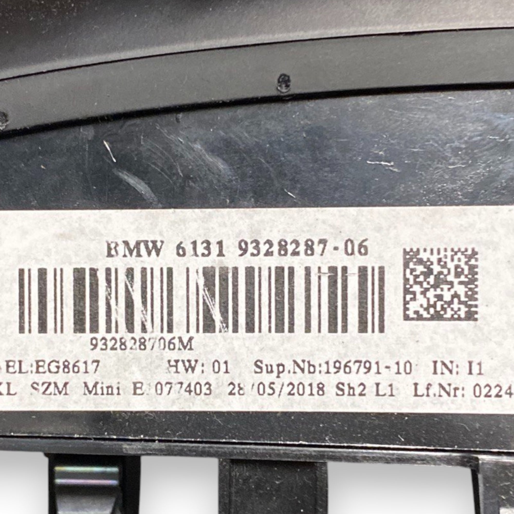 Središnja tipkovnica na instrument ploči mini cooper f56 Kod: 61319328287-06 (2014-) 