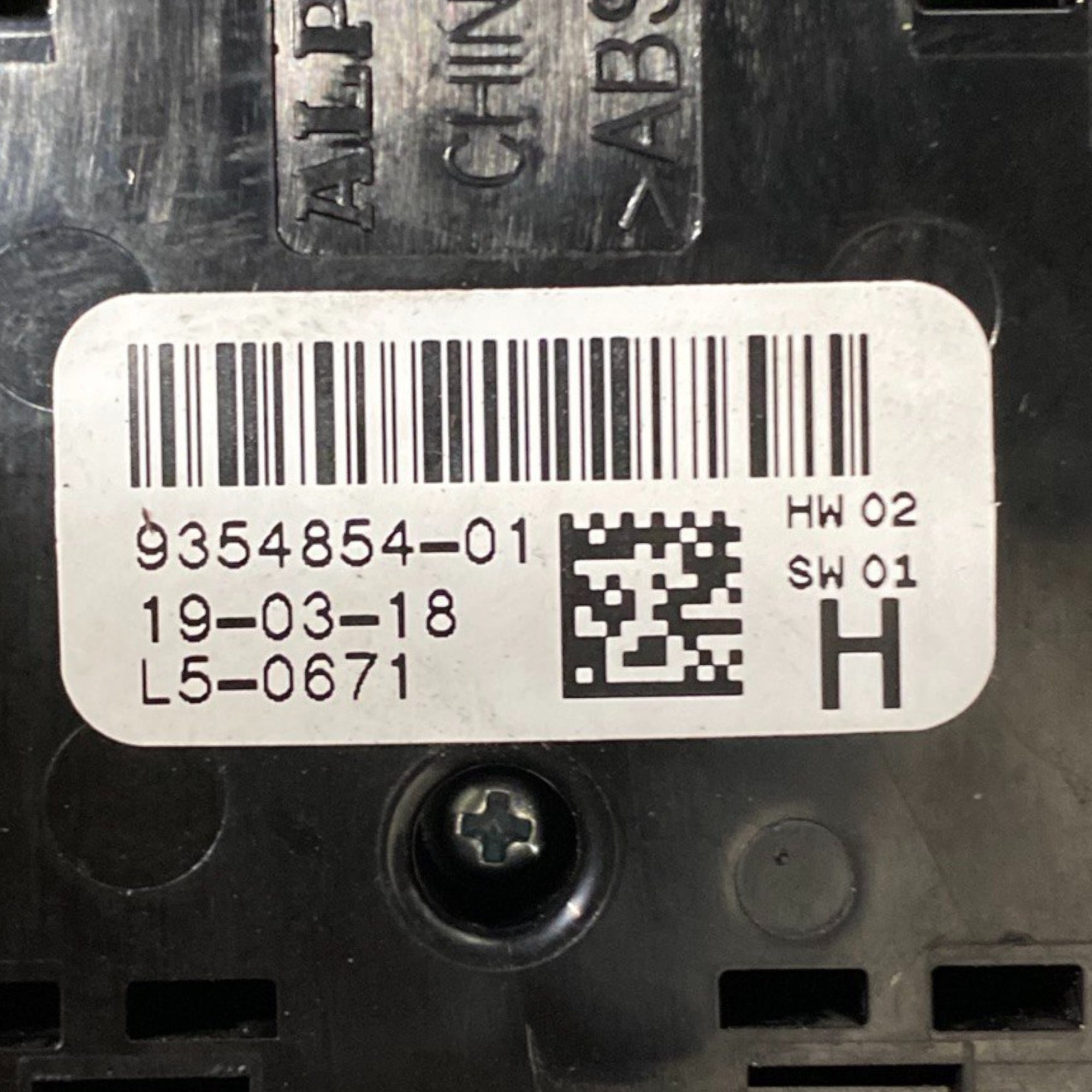 Gumb za podizanje prozora prednji lijevi (sx) mini cooper f56 Kod: 9354854-01 (2014-) 