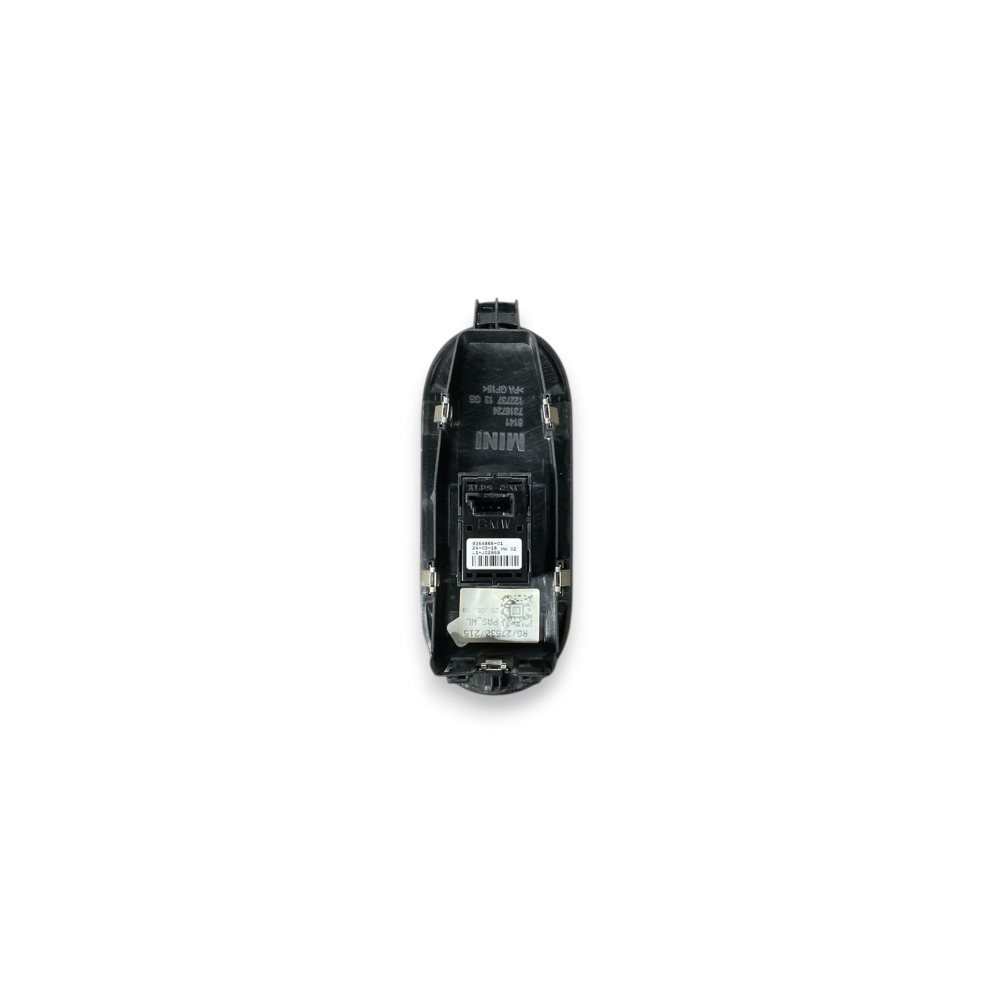 Gumb za podizanje prozora prednje desne strane (dx) mini cooper f56 Kod: 9354866-01 (2014-) 