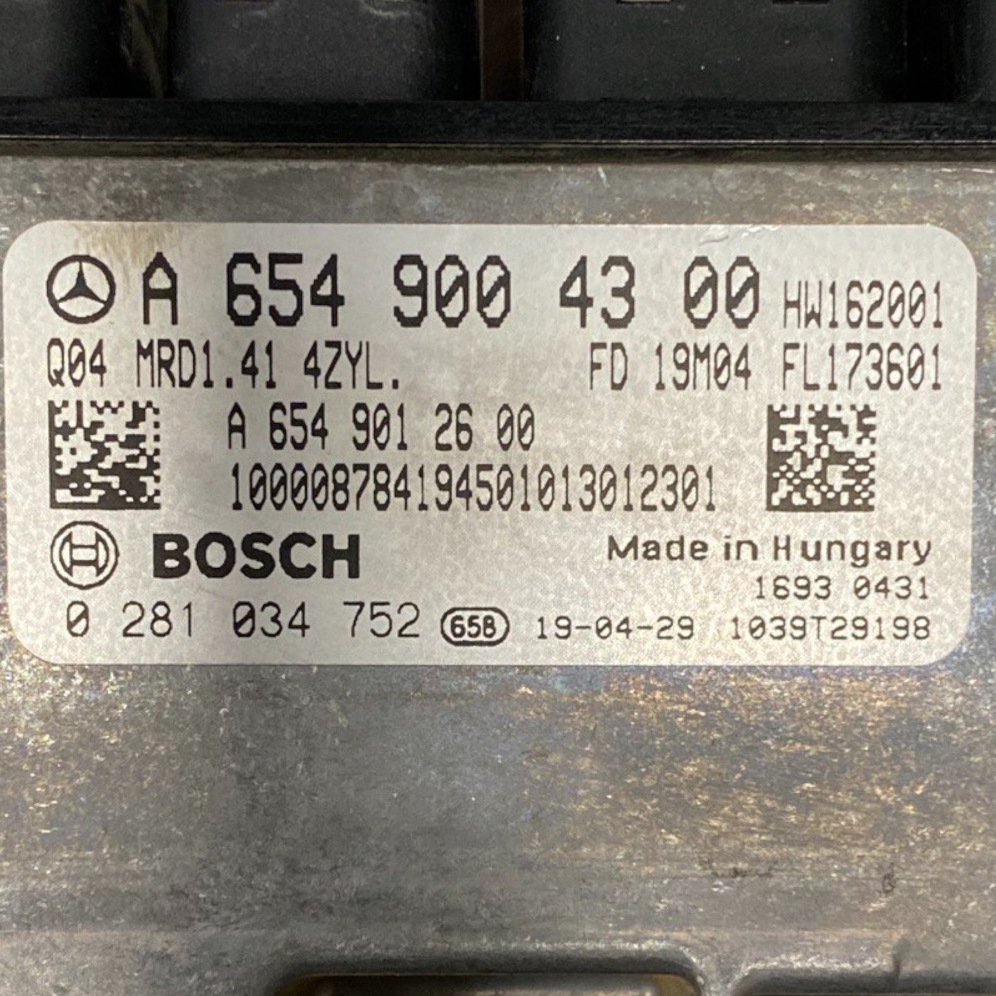 Centralna jedinica motora mercedes-benz glb x247 2.0 dizel Kod: a6549004300 (2019-) 