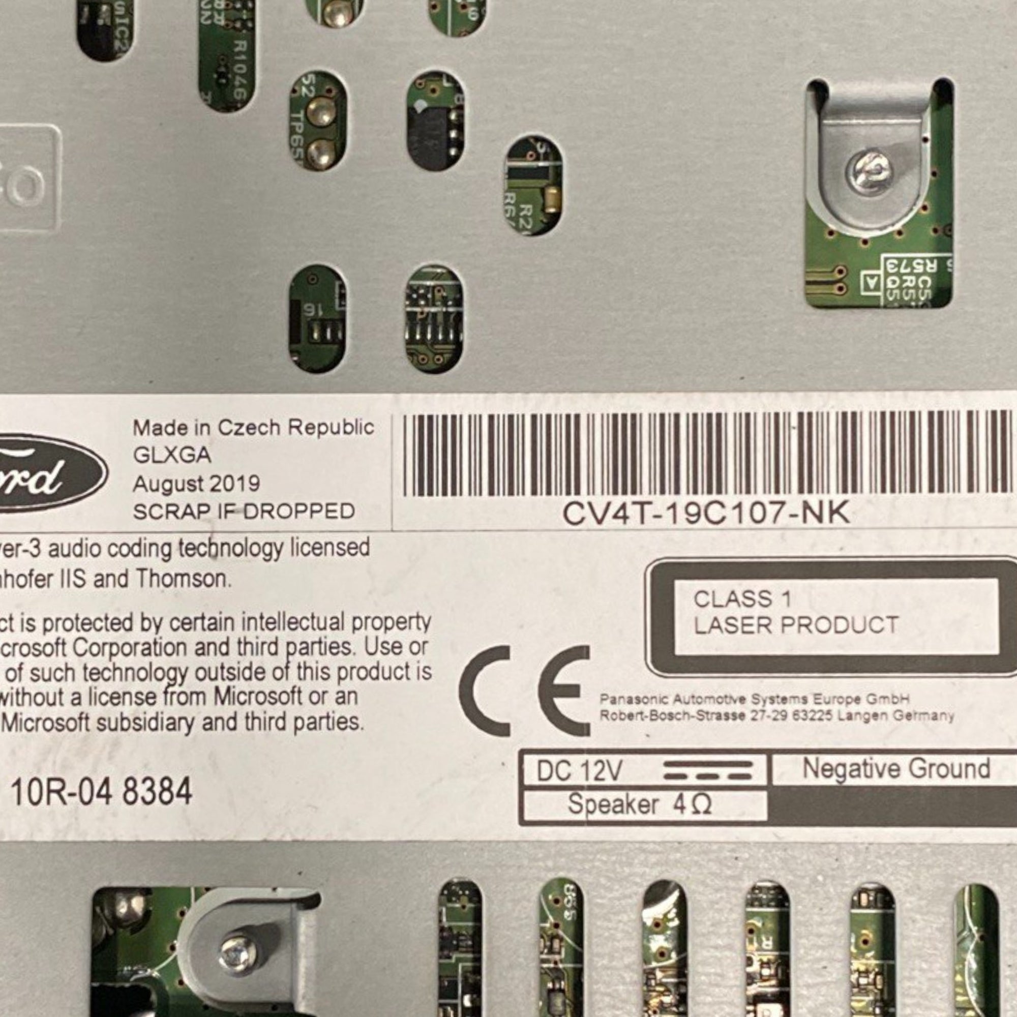 Autoradio + cd player ford kuga ii Kod: cv4t-19c107-nk (2012-2019) 