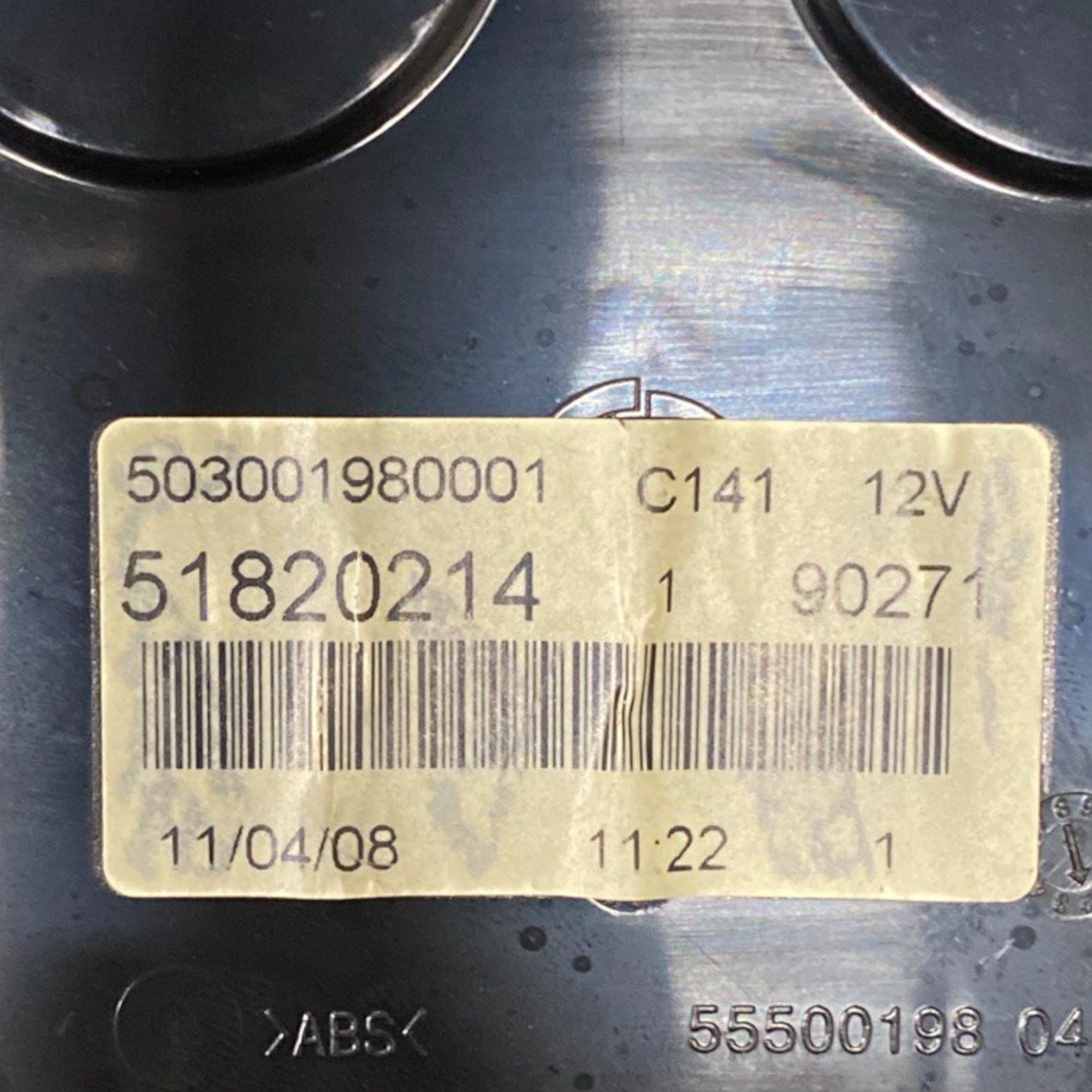 Tachometer / števec prevoženih kilometrov fiat bravo 1.9 dizel Koda: 51820214 (2007-2014) 