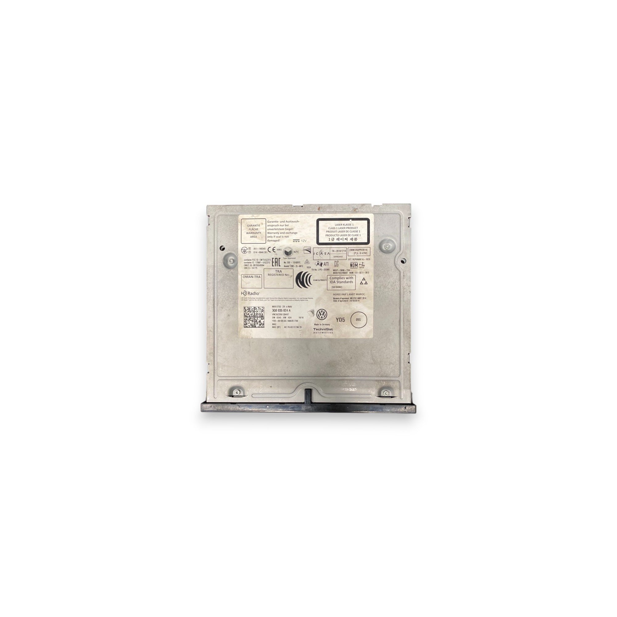 Autoradio + CD player audi a3 8v Kod: 3q0035824a (2012-2020) 