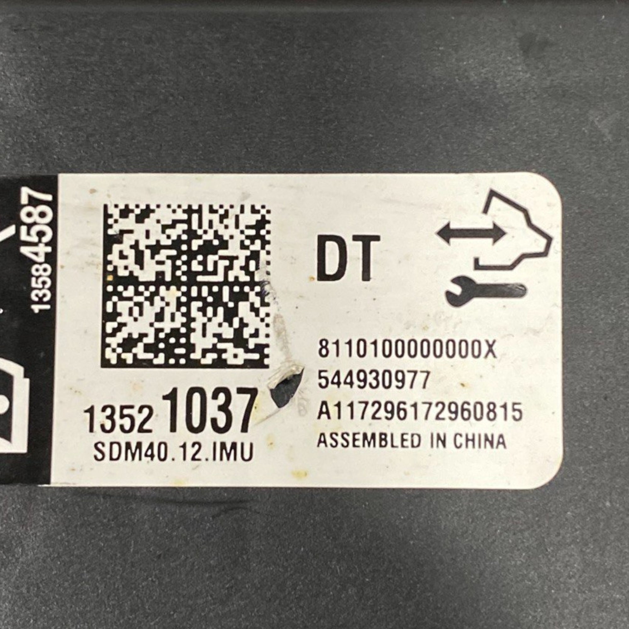 Centralna enota zračnega blata opel mokka x Kod: 13521037 (2012-2019) 