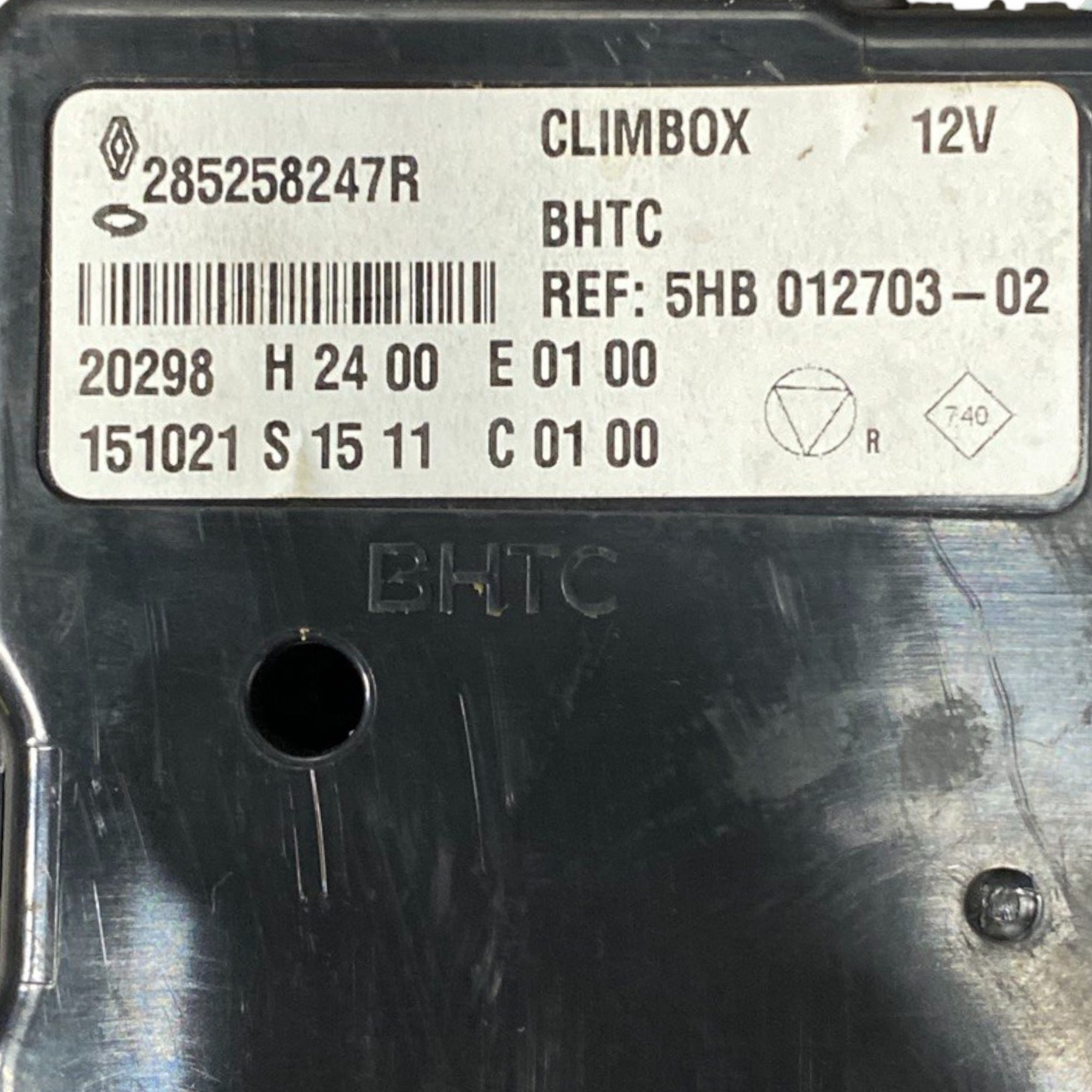 Module de climatisation Renault Kadjar Code : 285258247r (2015-2022) 