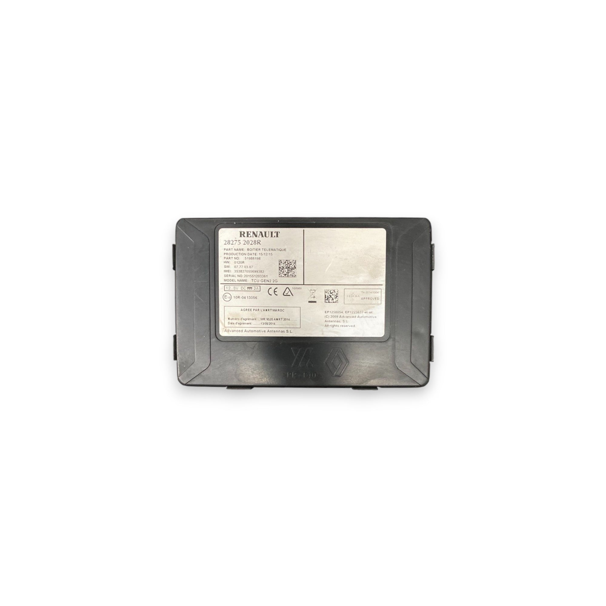 Centralita de control de transmisión Renault Kadjar Cod: 282752028r (2015-2022) 