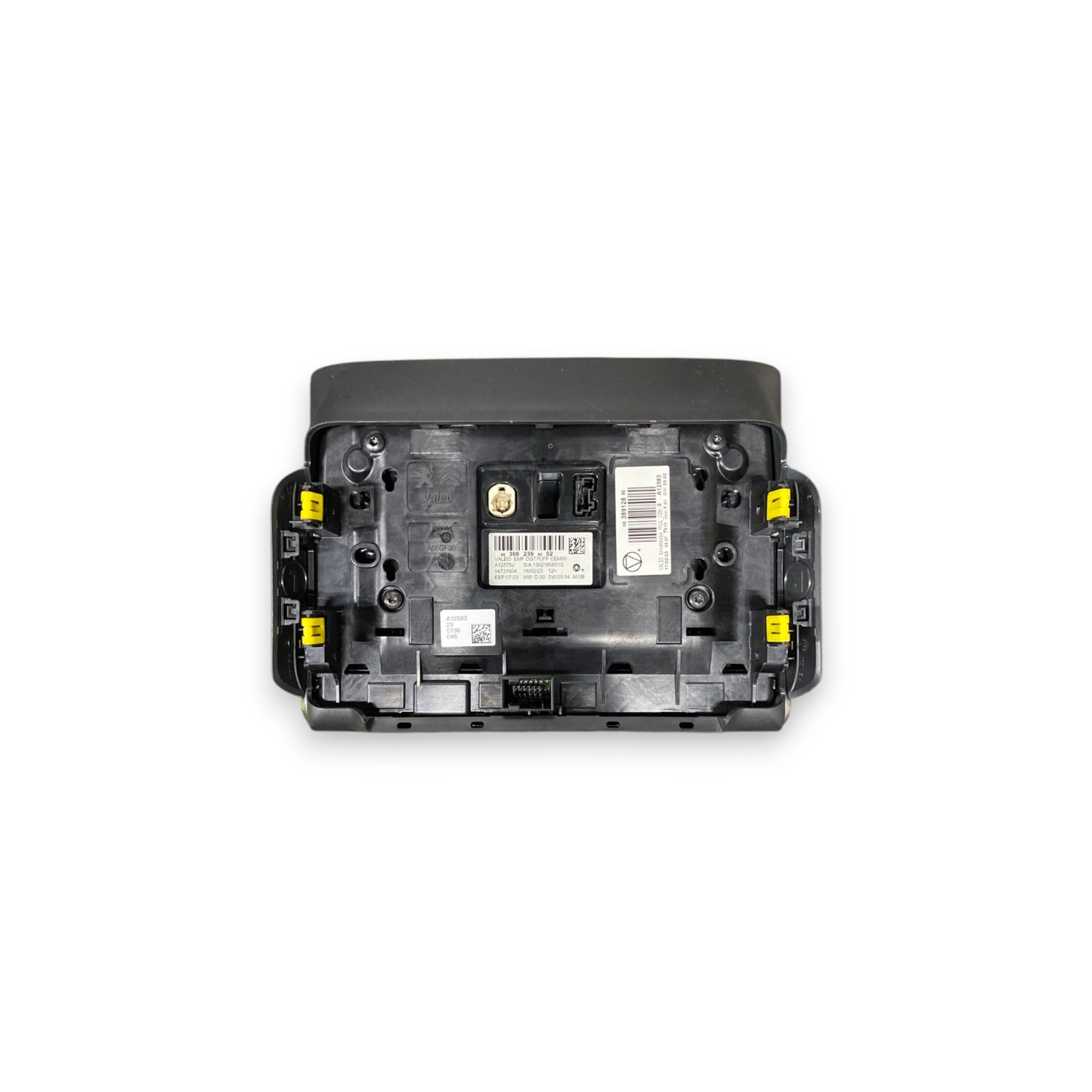 Bildschirm / Display + Autoradio-Bedienelemente Citroen C3 III Cod: 983662398002 (2016-2024) 