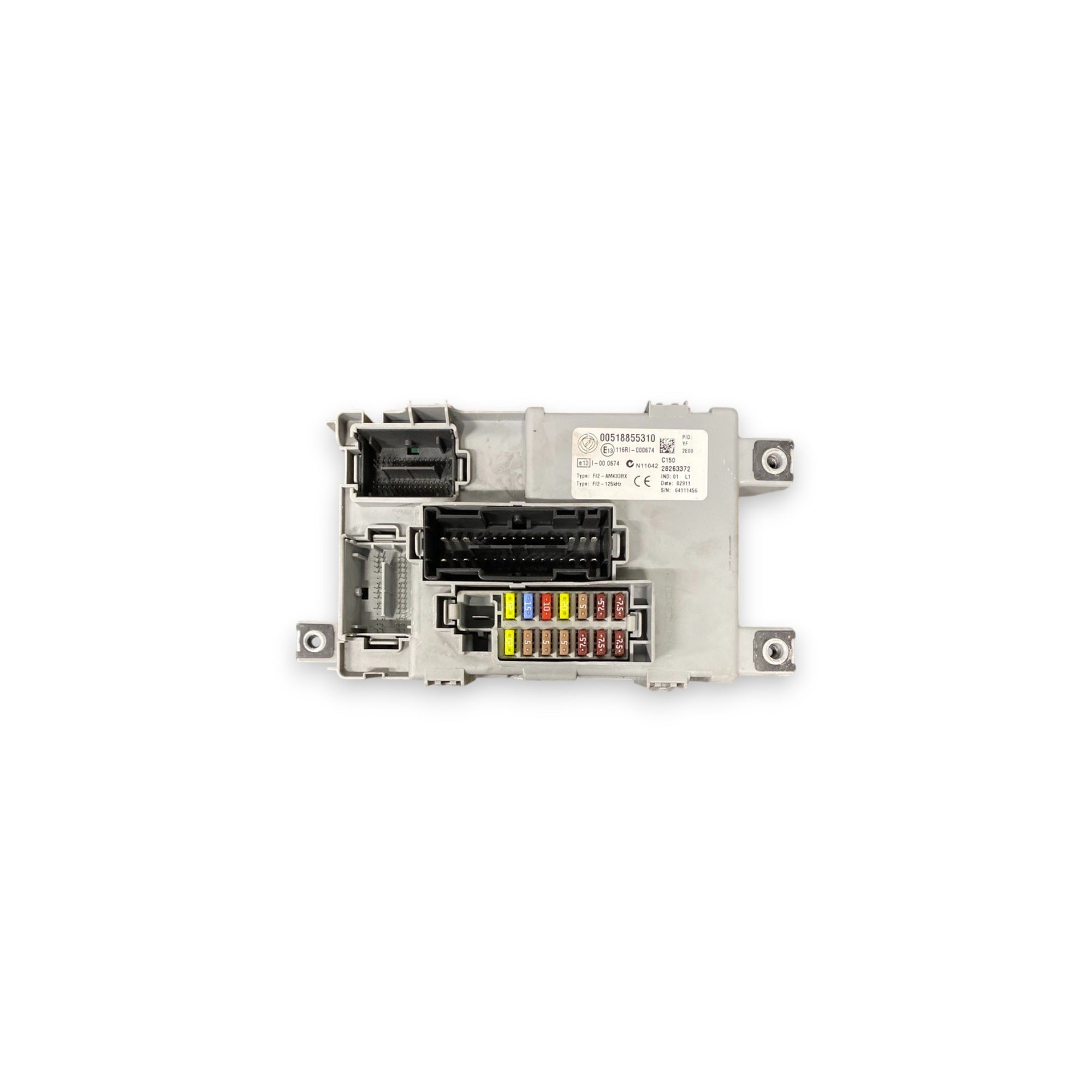 Lichaamscomputer fiat doblo 1.3 diesel Cod: 00518855310 (2009-2022) 