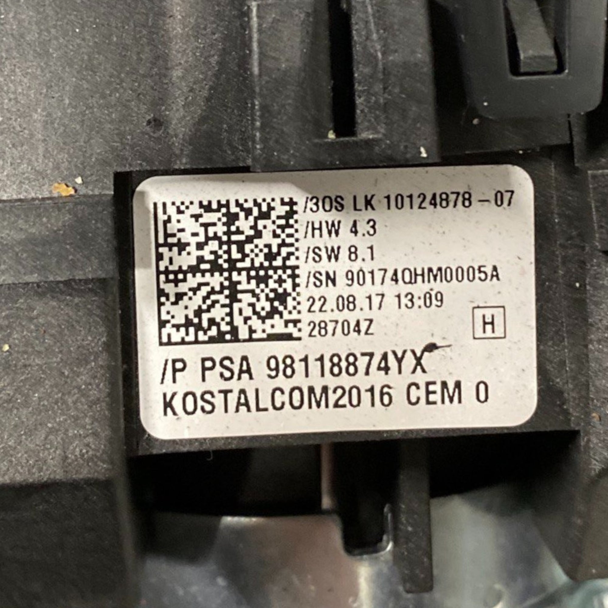 Devioluci + spiraalcontact opel crossland x Cod: 98118874yx (2017-2024) 