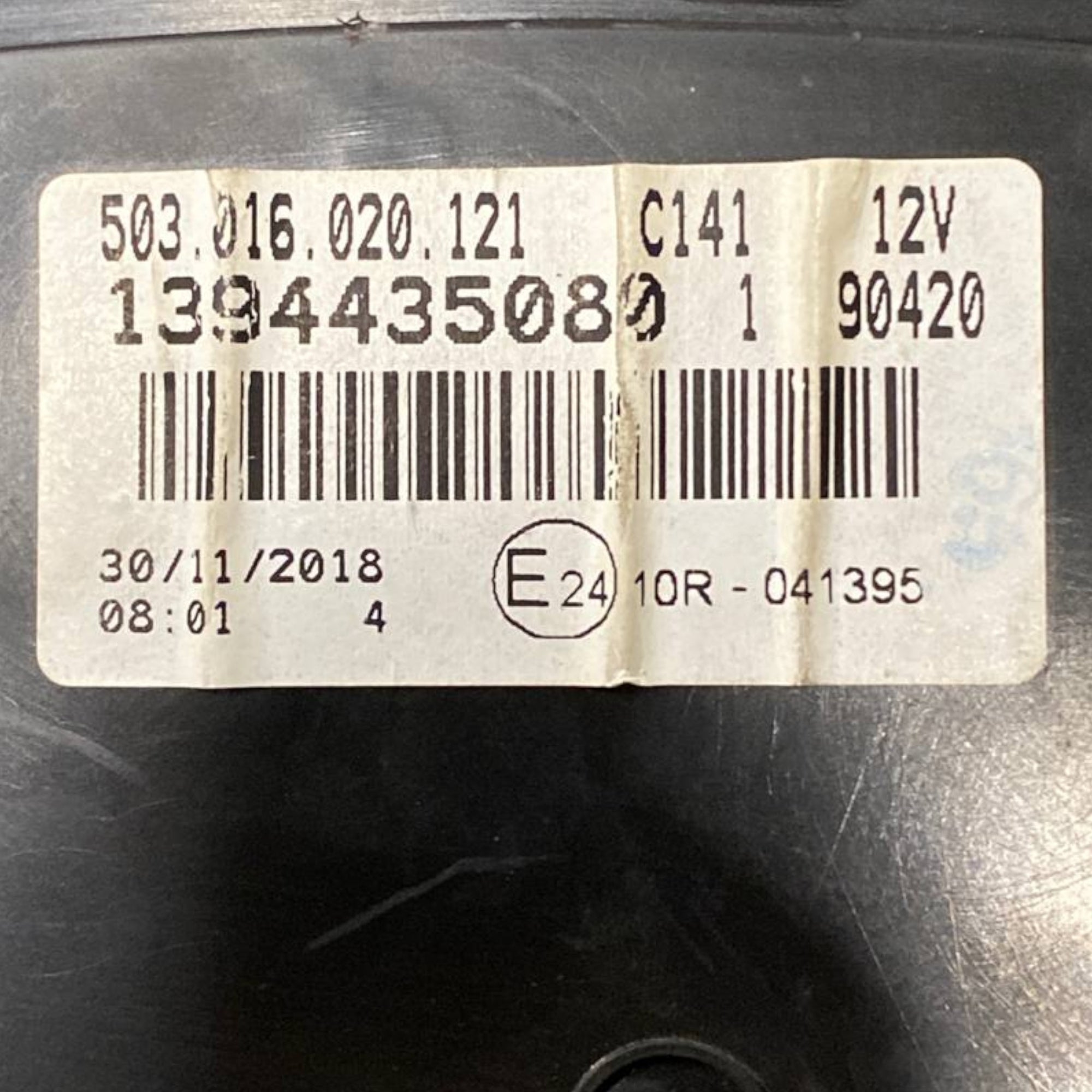 Tachymètre / compteur kilométrique Citroën Jumper L2H2 2.0 diesel Cod: 1394435080 (2014-) 