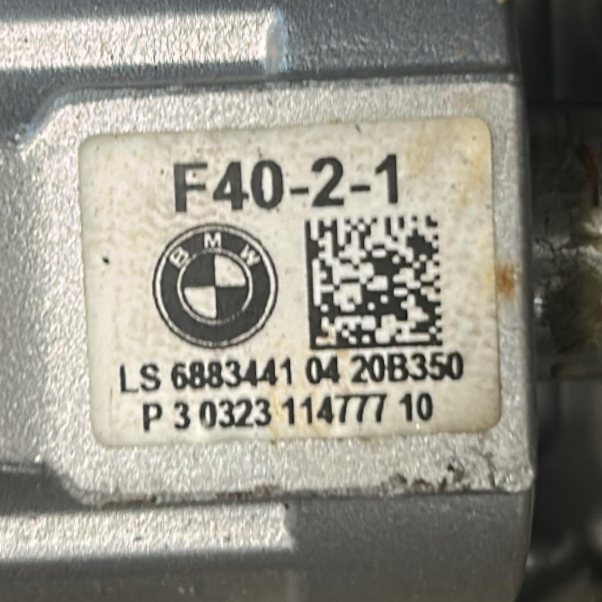 Piantone / Canna Sterzo BMW Serie 1 (F40) cod.6883441 2.0 Diesel (2019 > 2024) - F&P CRASH SRLS - Ricambi Usati