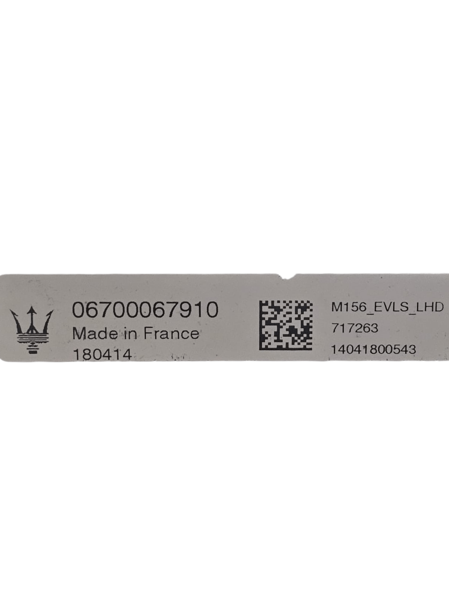 Steering Column / Electric Steering Column Maserati Ghibli III Code:06700067910 (2013 - 2024) - F&P CRASH SRLS - Used Parts