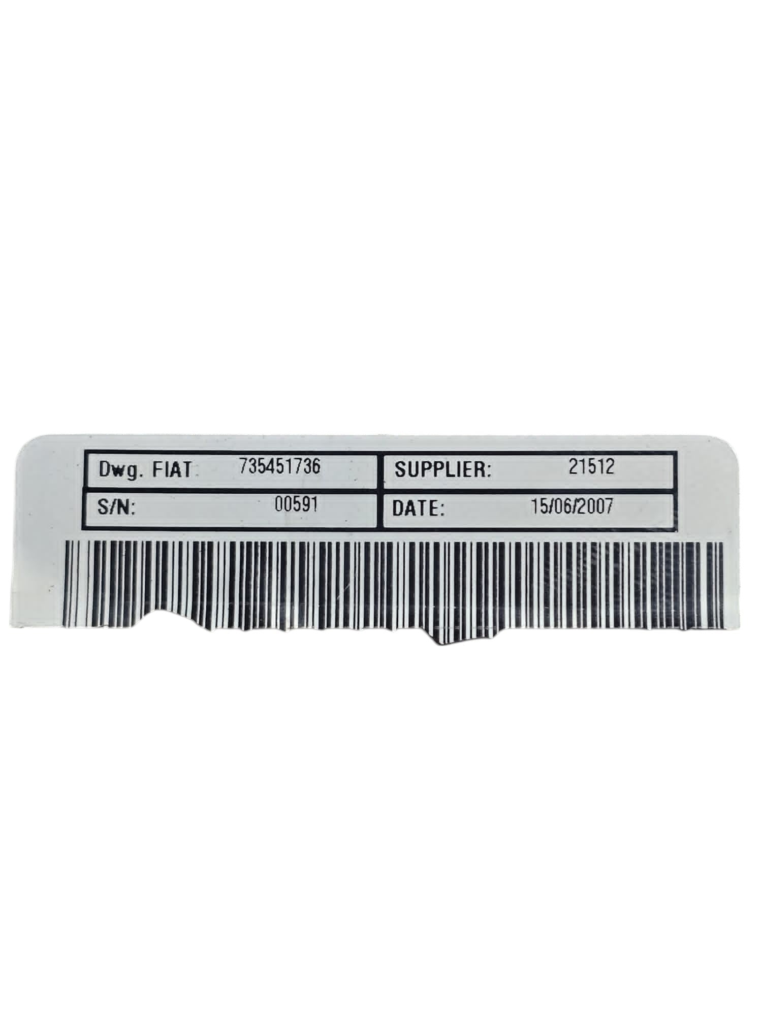 Piantone / Canna Sterzo Fiat 500 1.4 Benzina Cod:735451736 (2007 - 2020) - F&P CRASH SRLS - Ricambi Usati