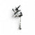 Piantone / canna sterzo Fiat 500 cod.735576420 (2007 > ) - F&P CRASH SRLS - Ricambi Usati